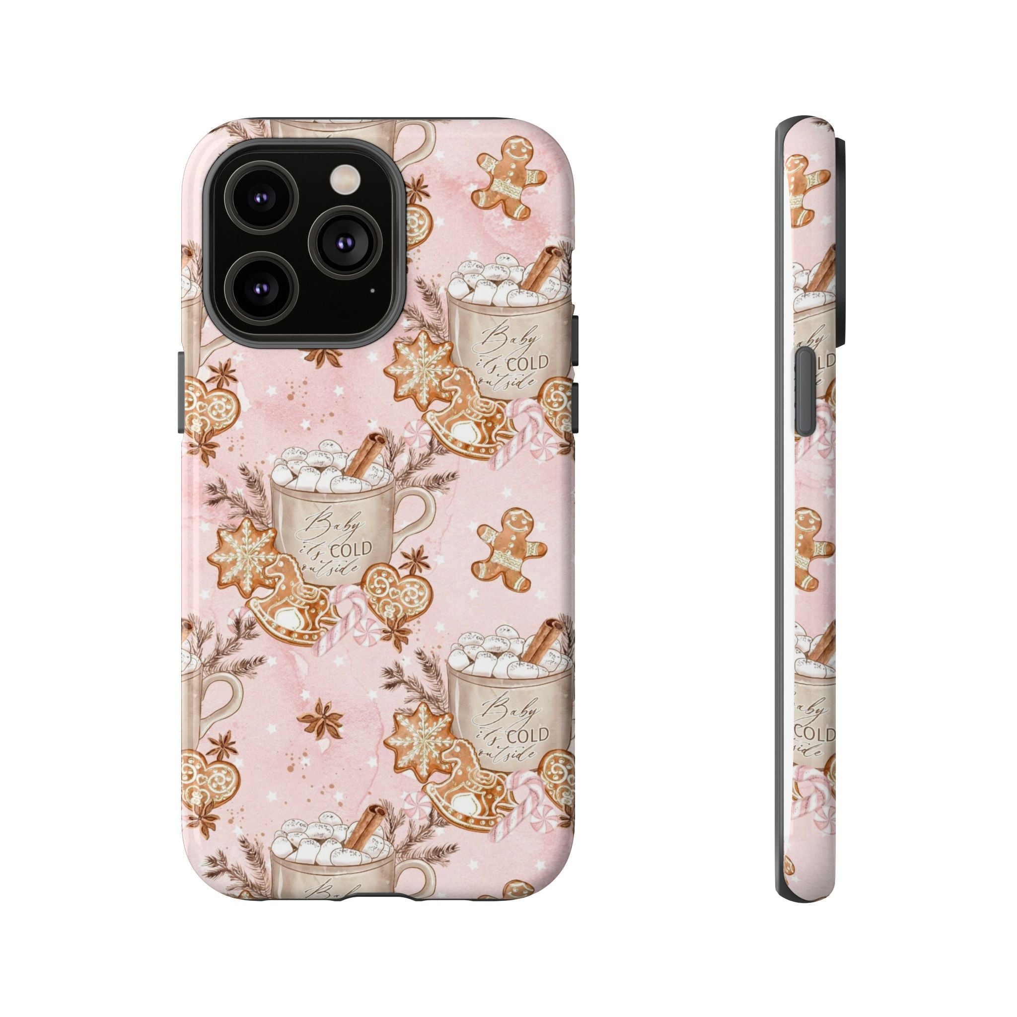 Pink Christmas Phone Case