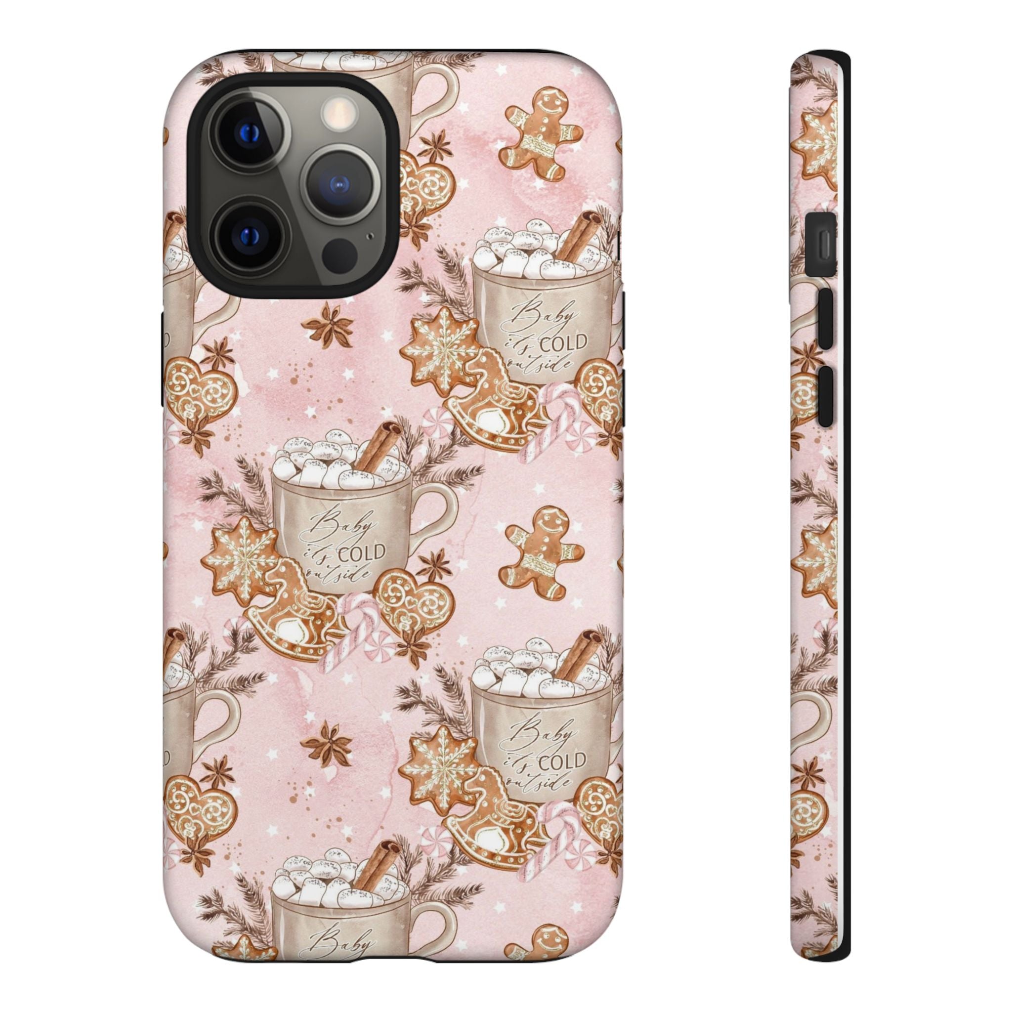 Pink Christmas Phone Case