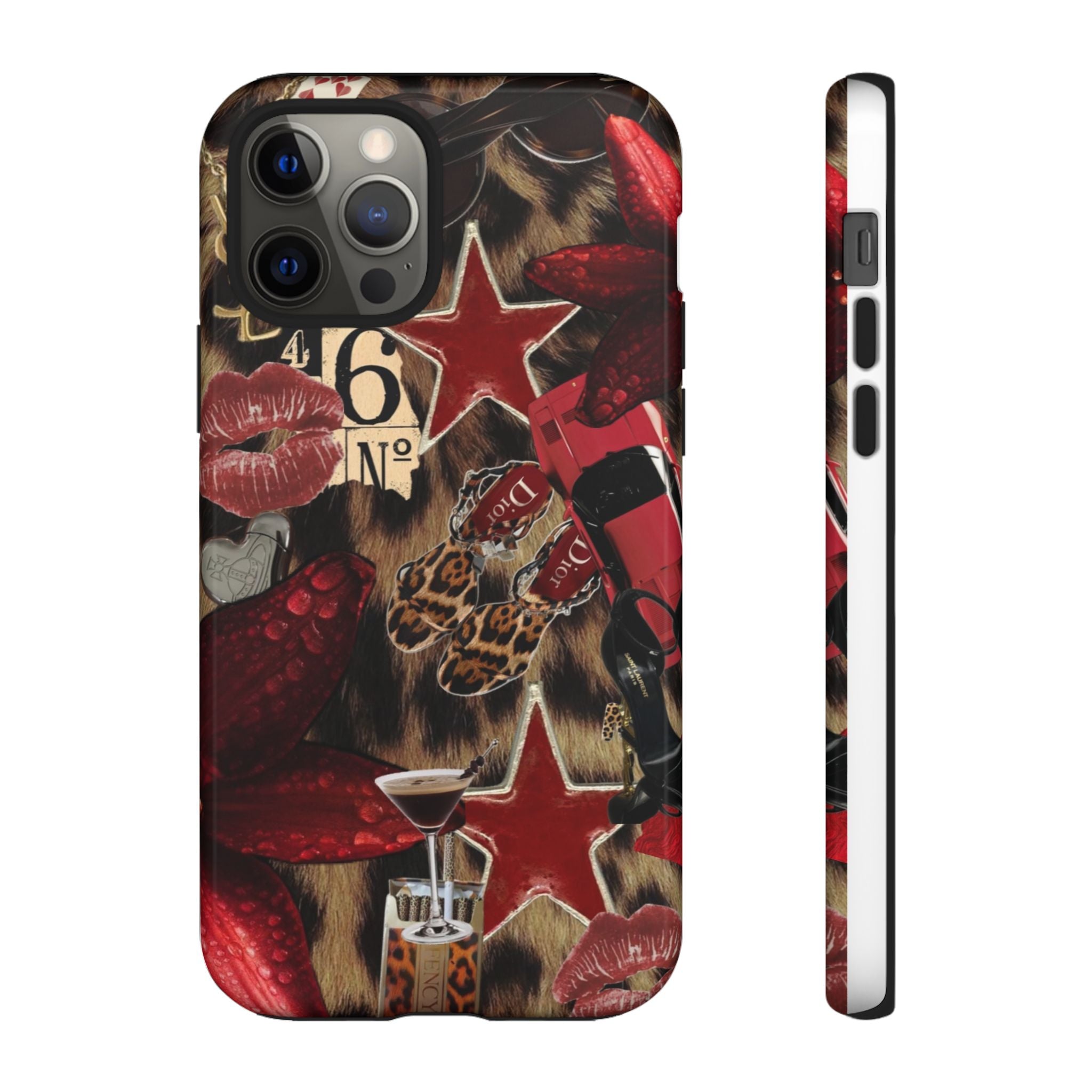 Cheetah Red Phone Case