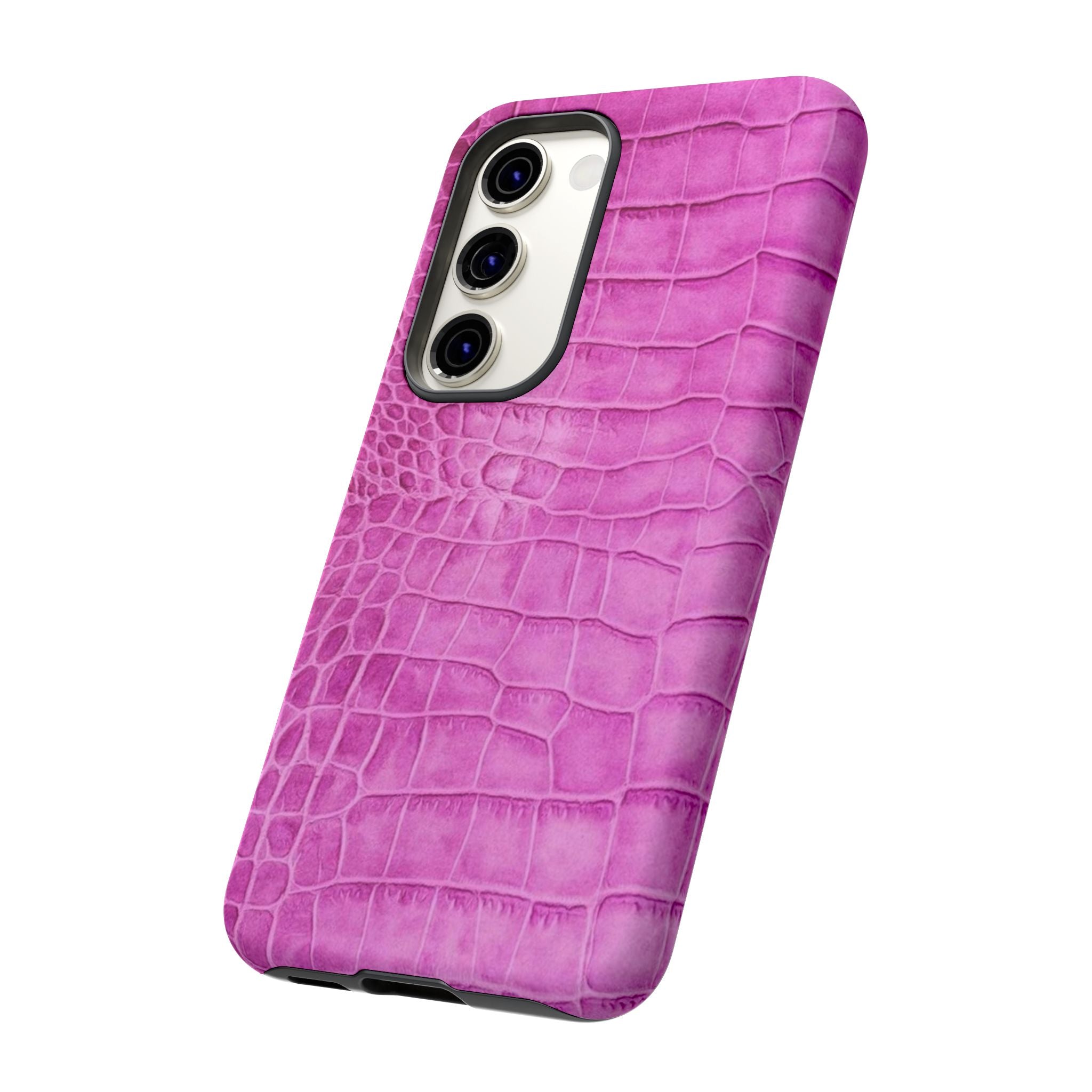 Purple Croc Phone Case