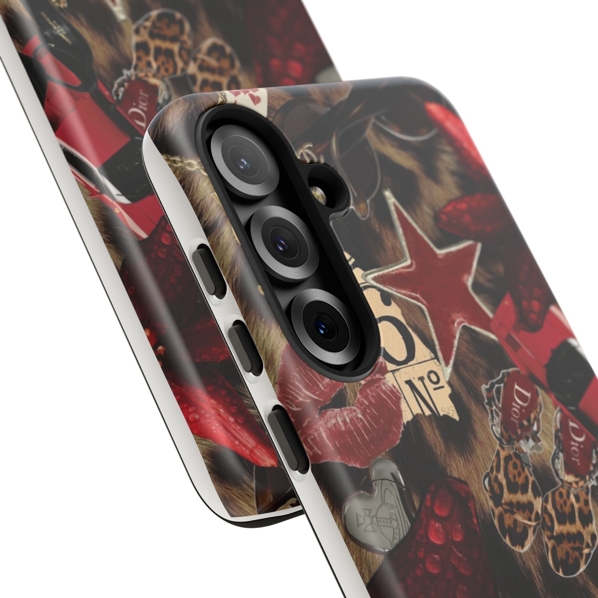 Cheetah Red Phone Case