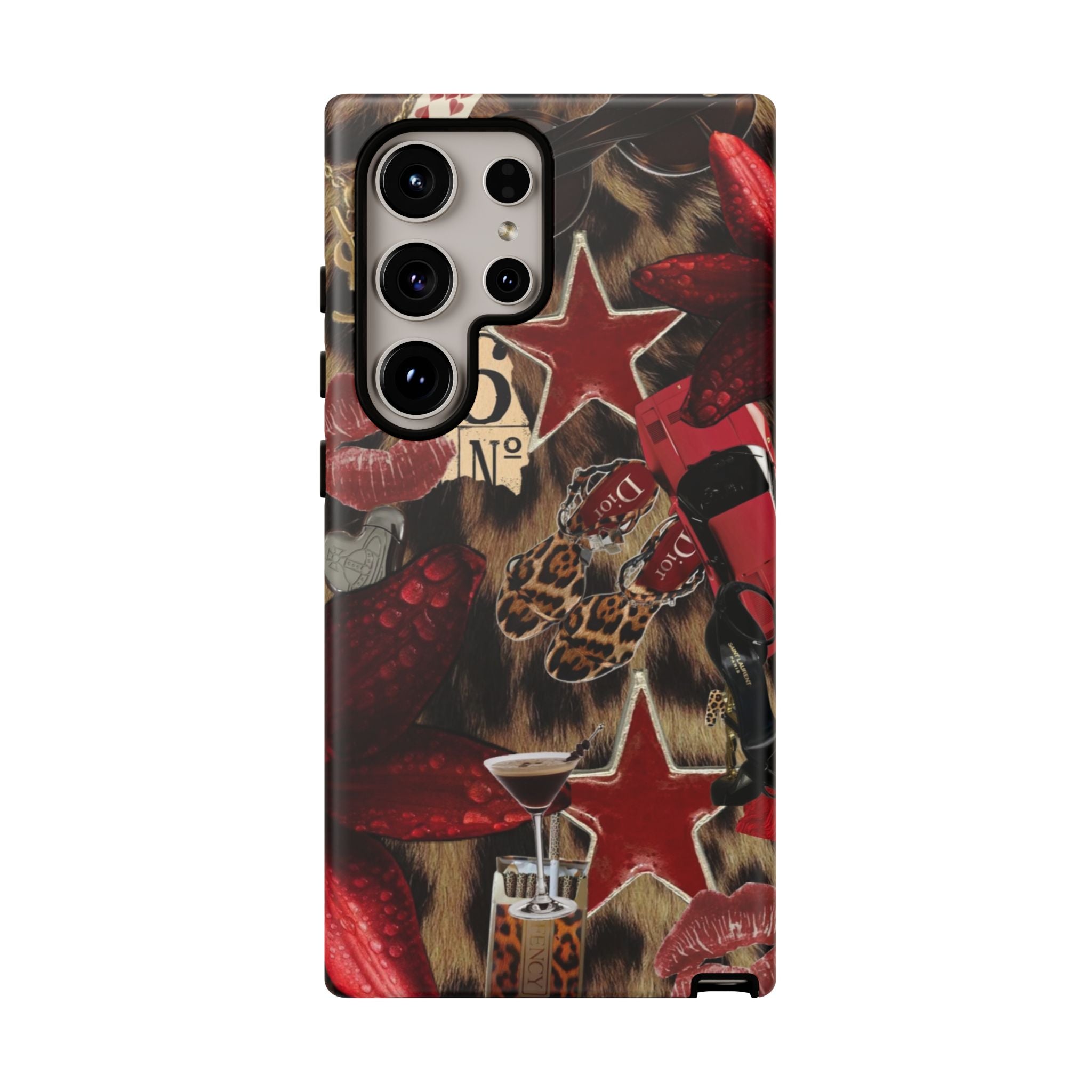 Cheetah Red Phone Case