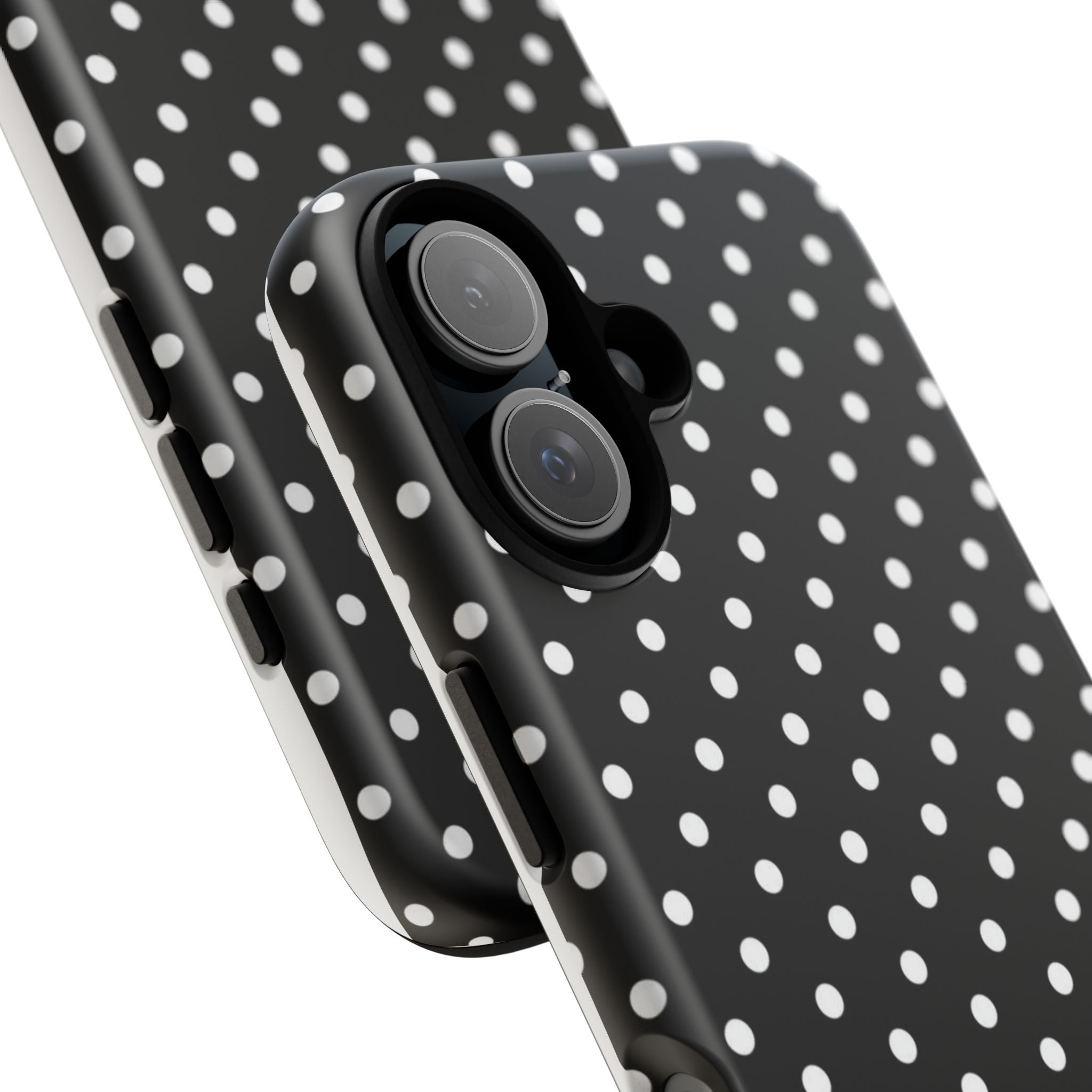 Black Polka Dot Phone Case