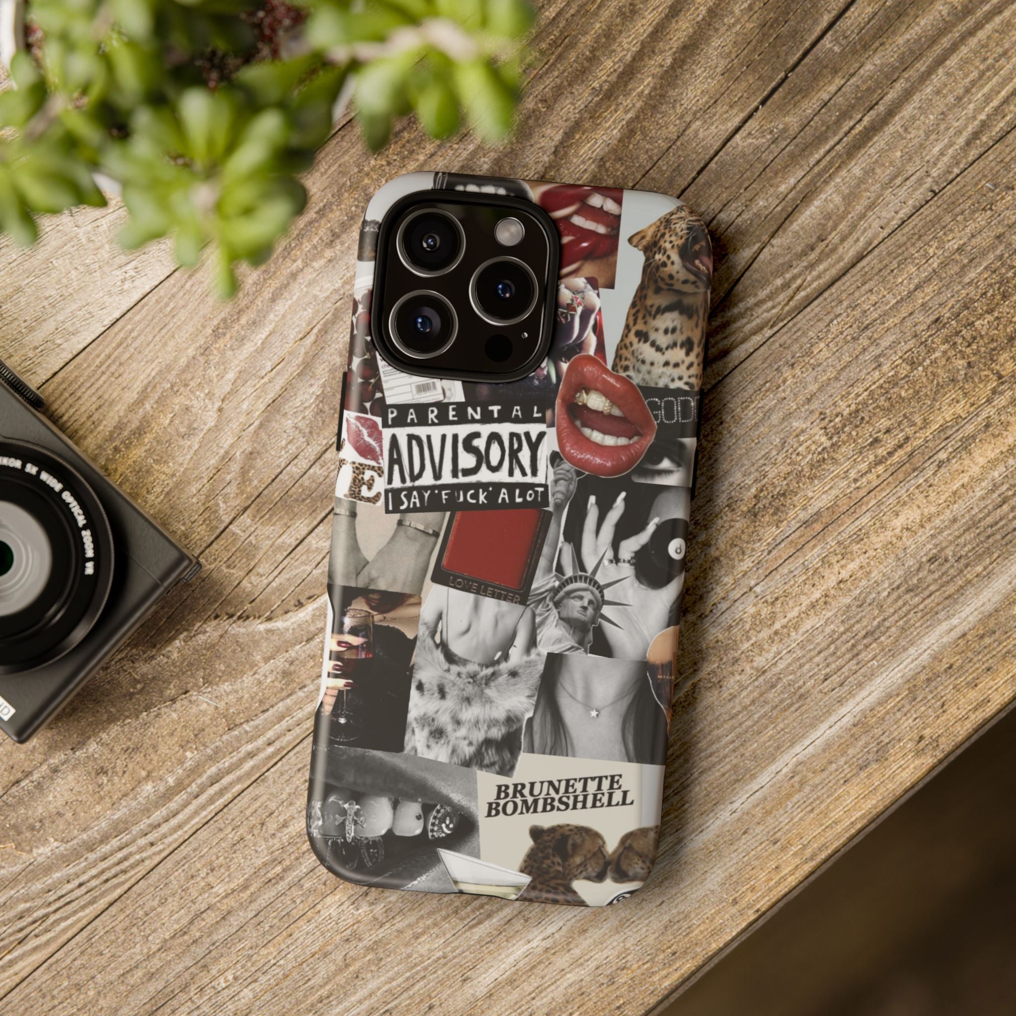 Brunette Bombshell Phone Case