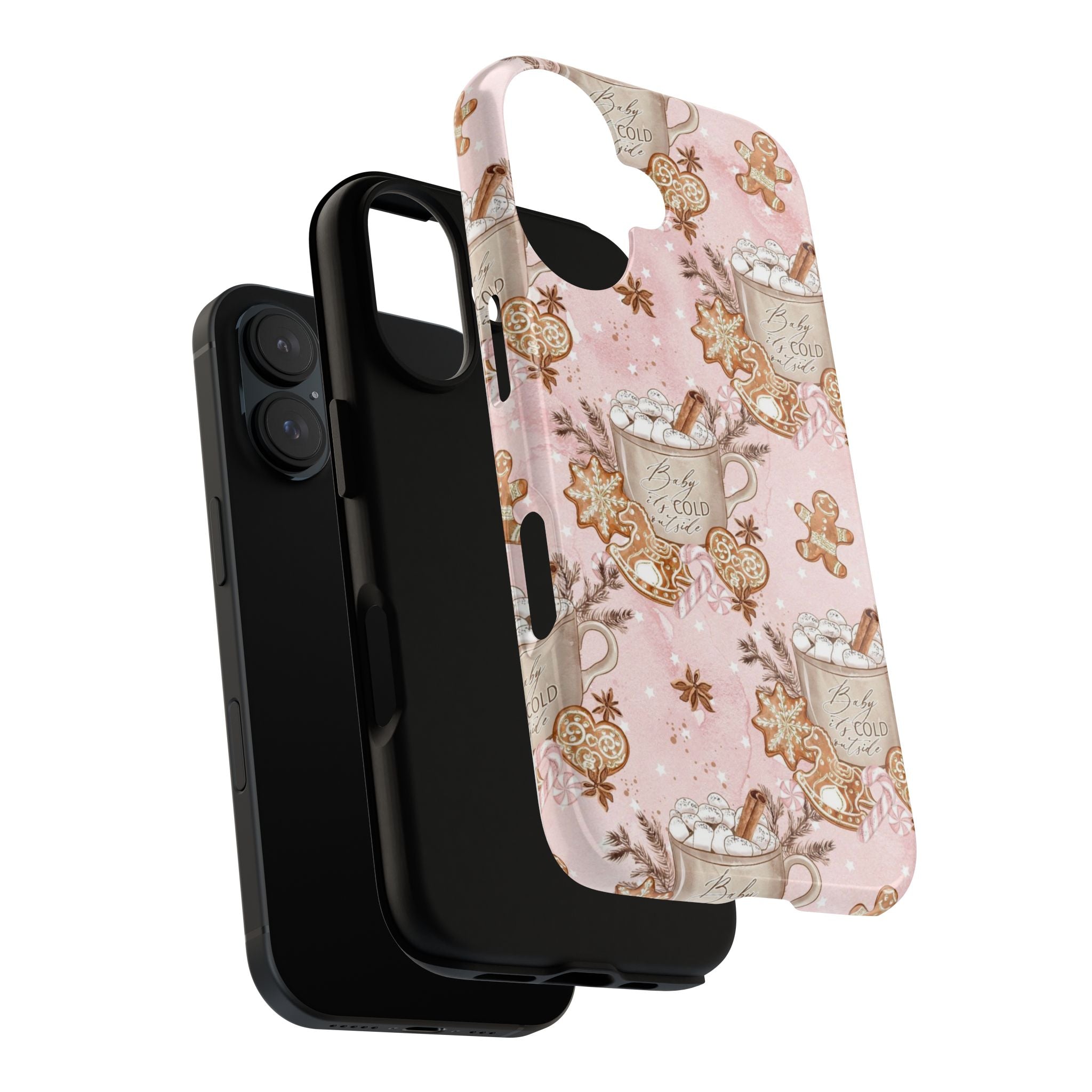 Pink Christmas Phone Case