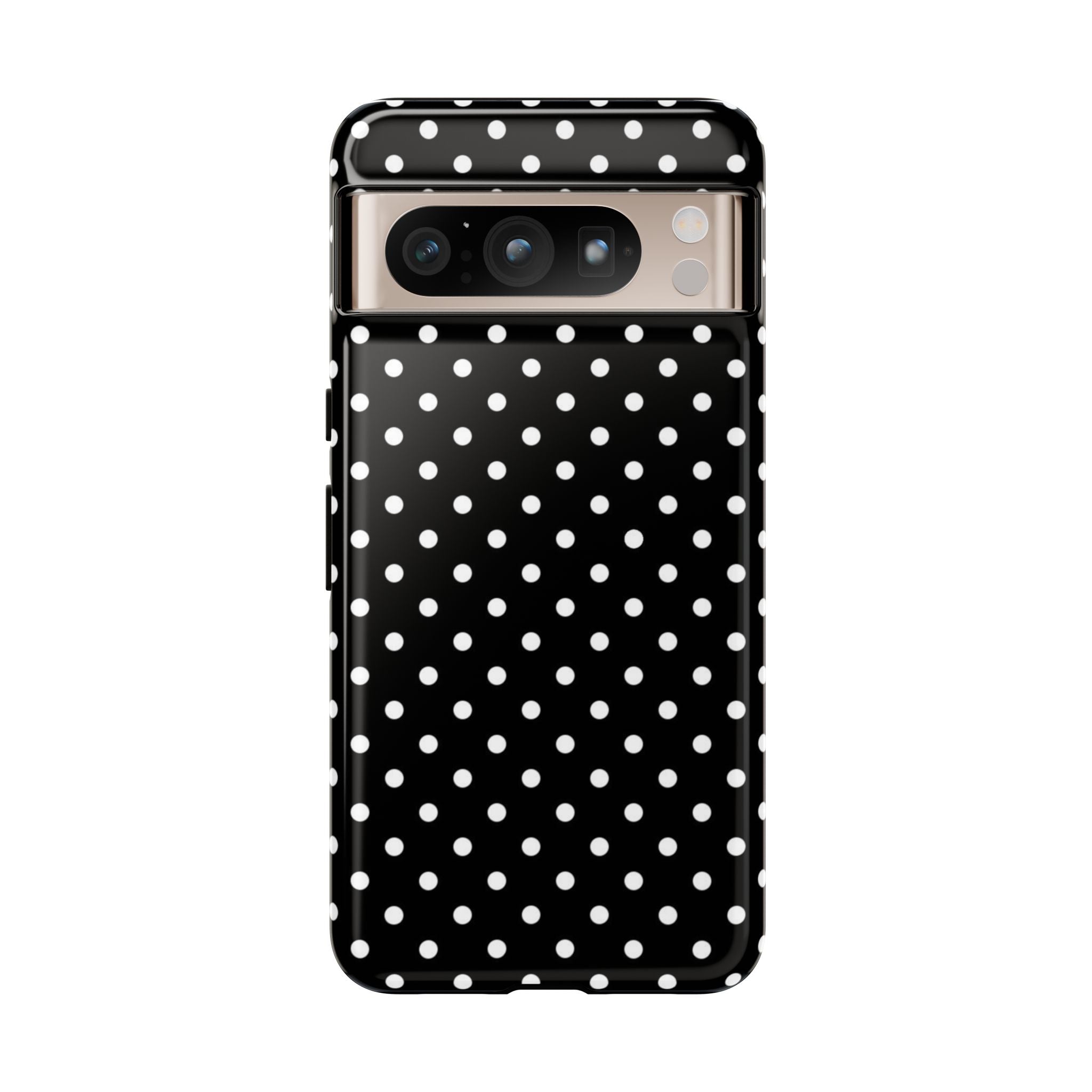 Black Polka Dot Phone Case