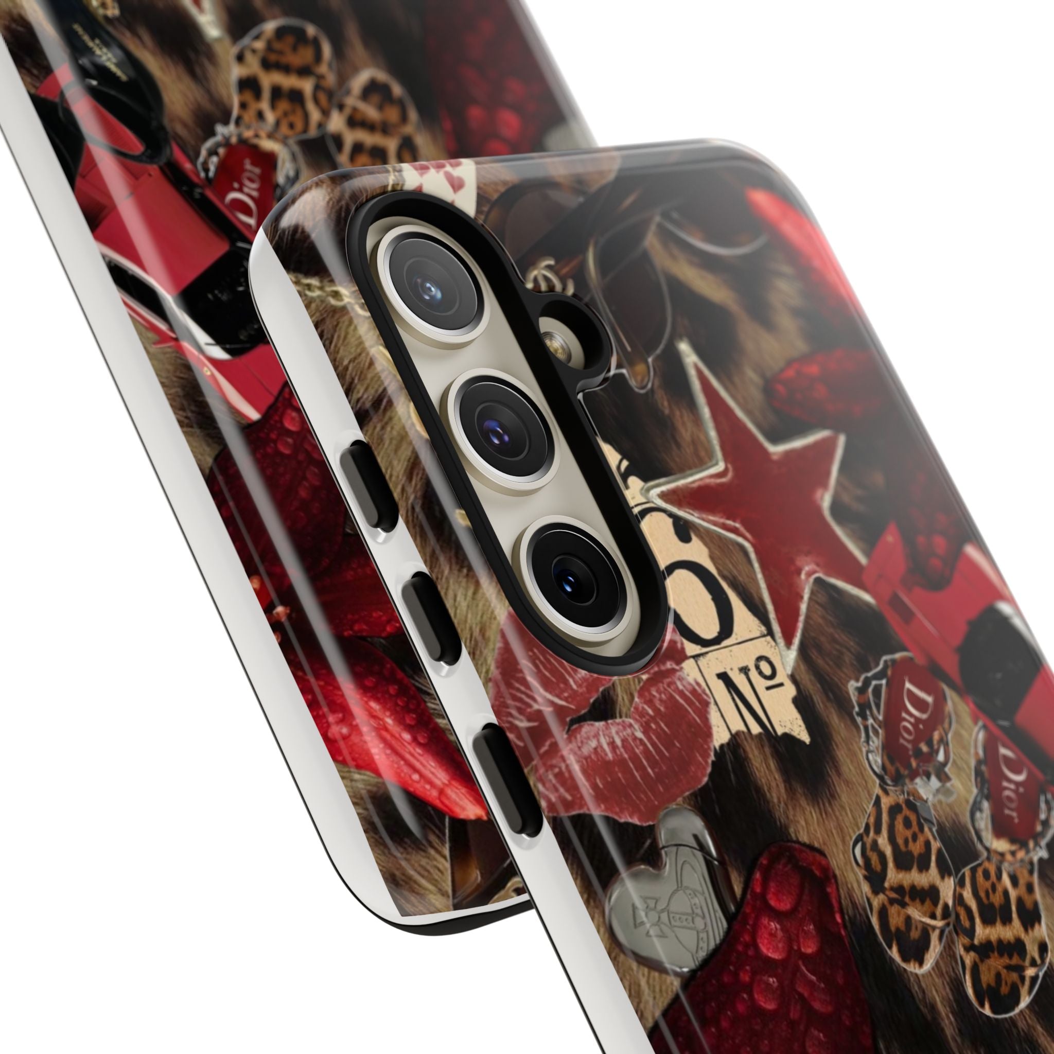 Cheetah Red Phone Case