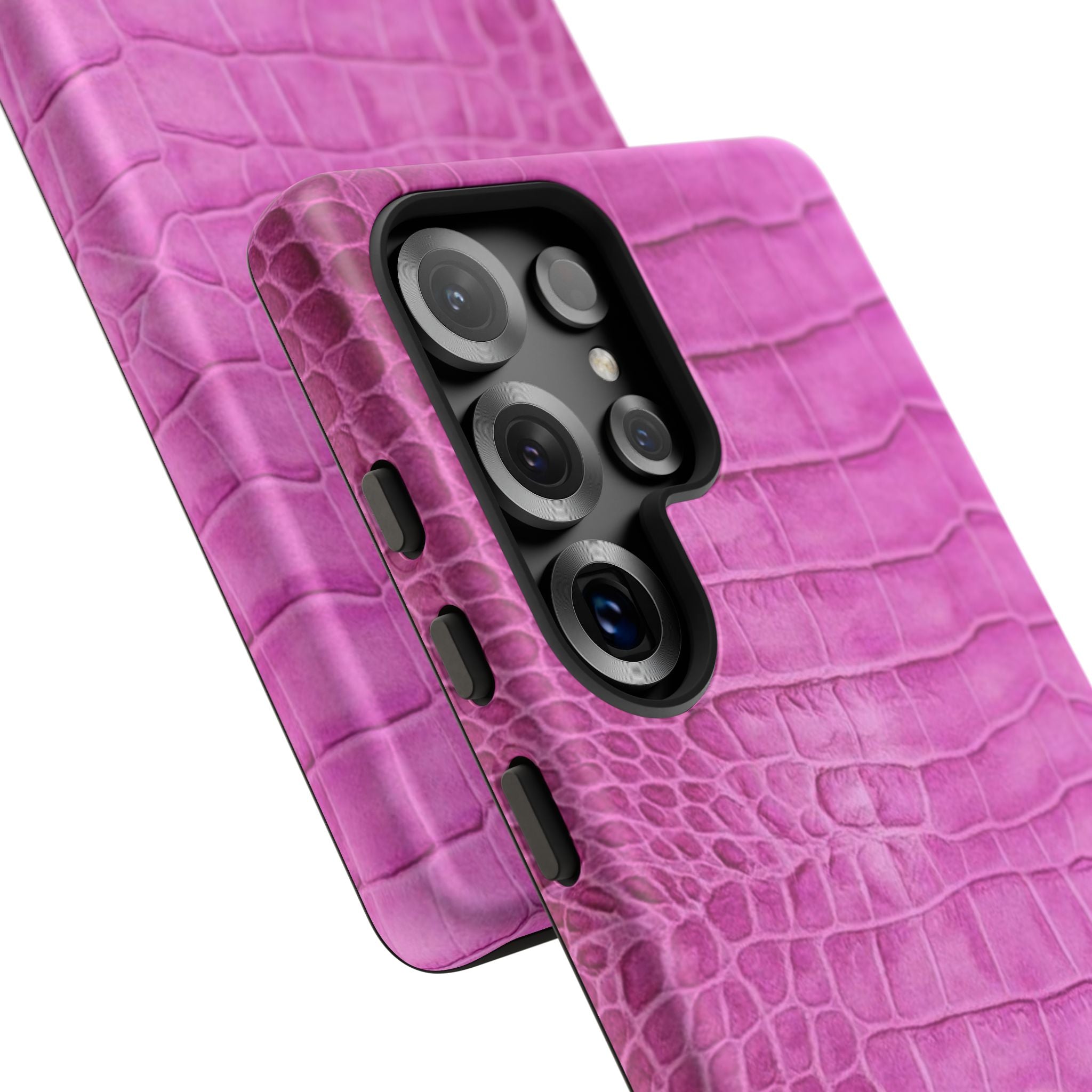 Purple Croc Phone Case