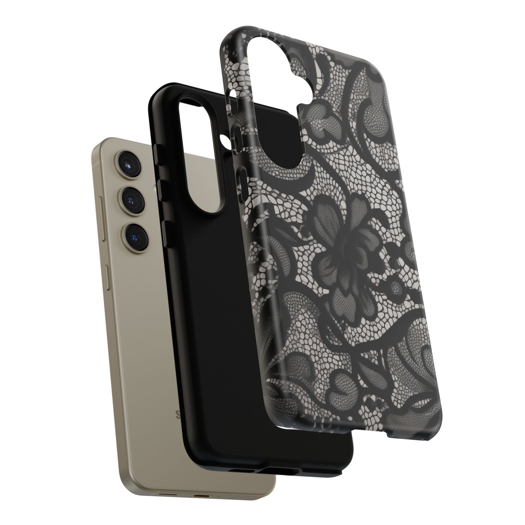 Black Lace Phone Case