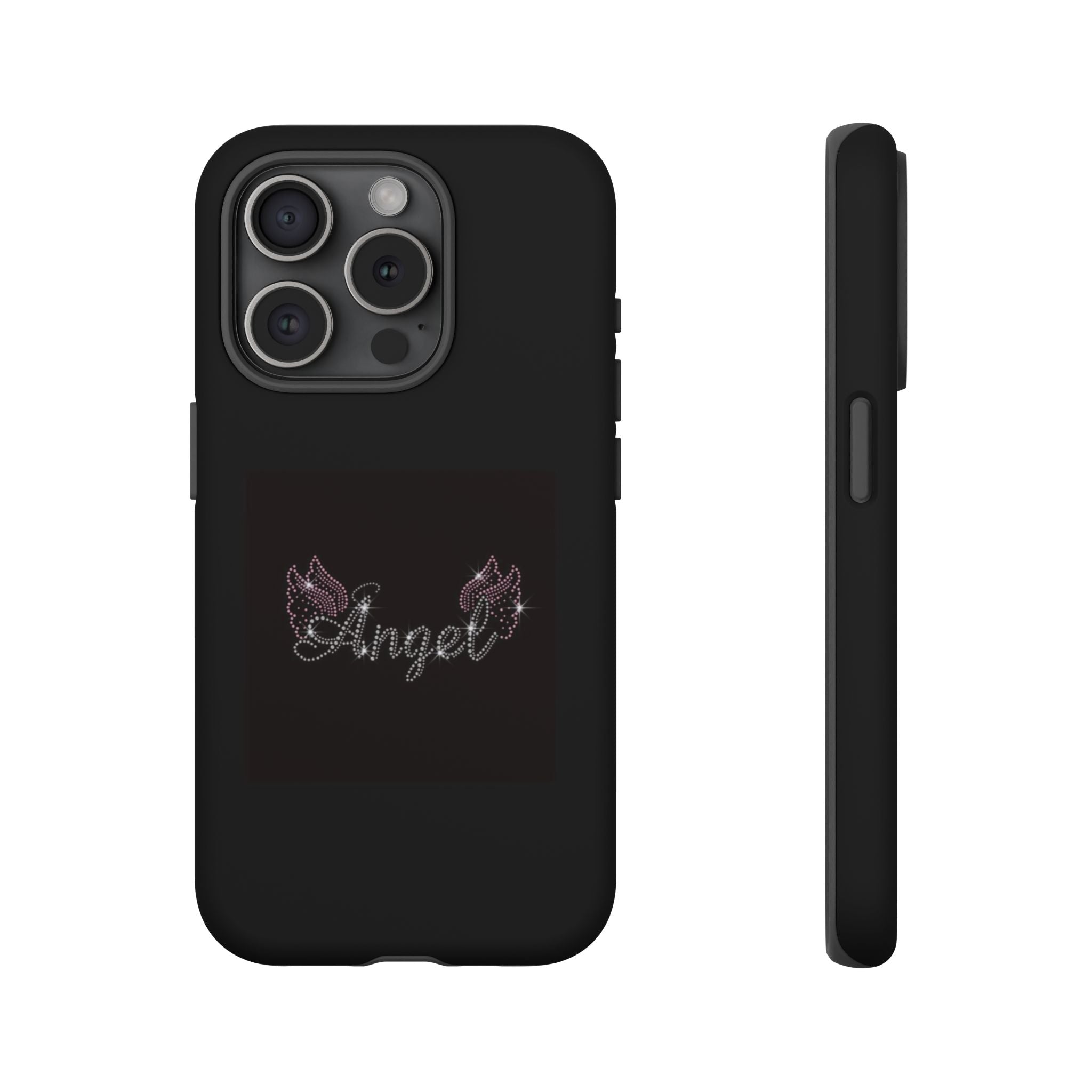 Glitter Angel Phone Case