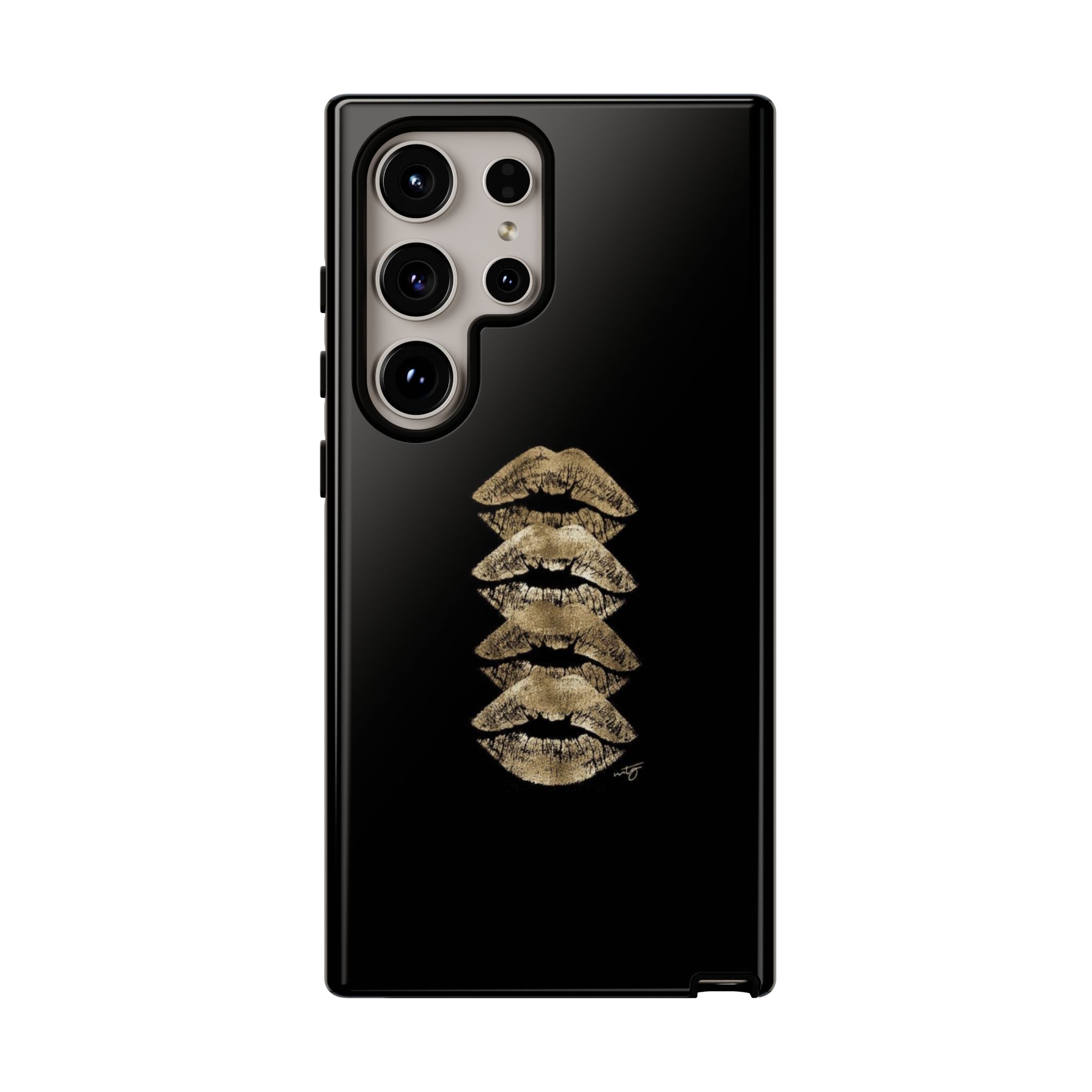 Golden Lipstick Phone Case