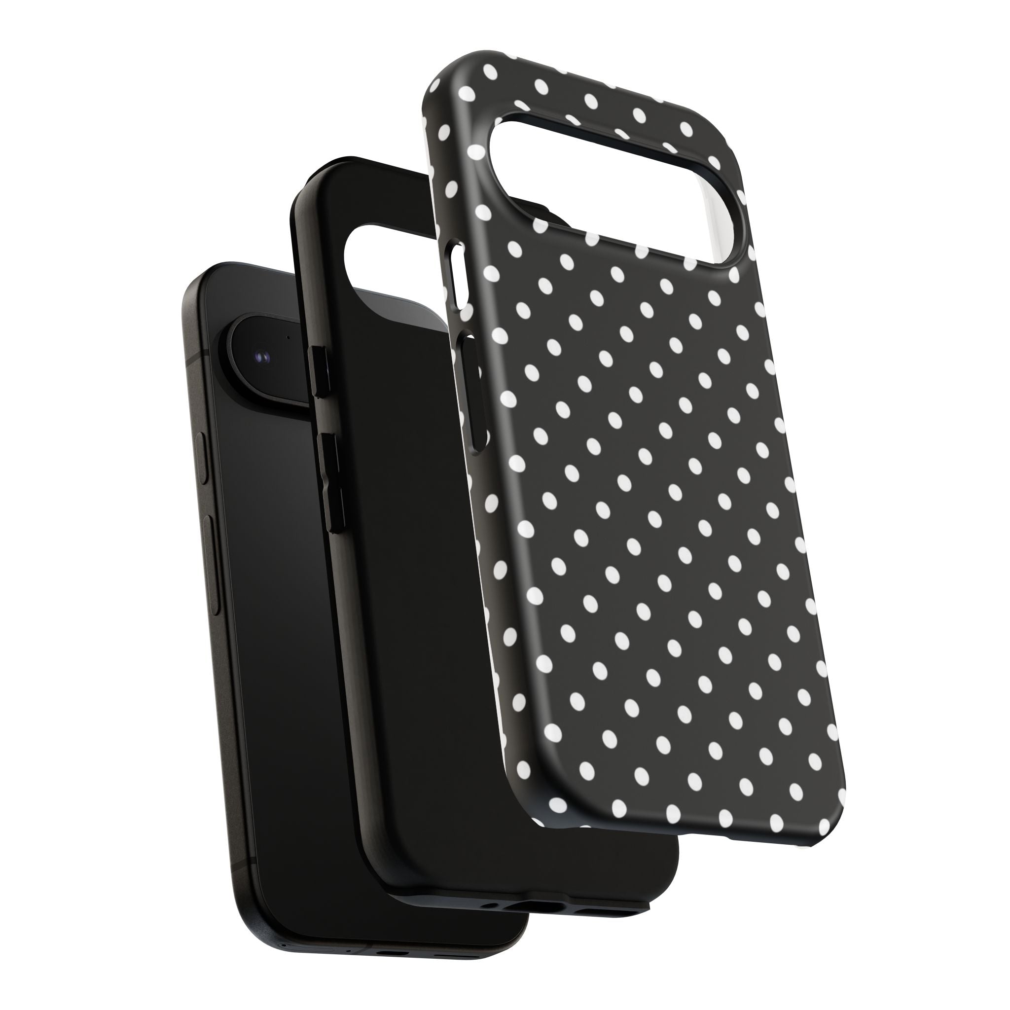Black Polka Dot Phone Case
