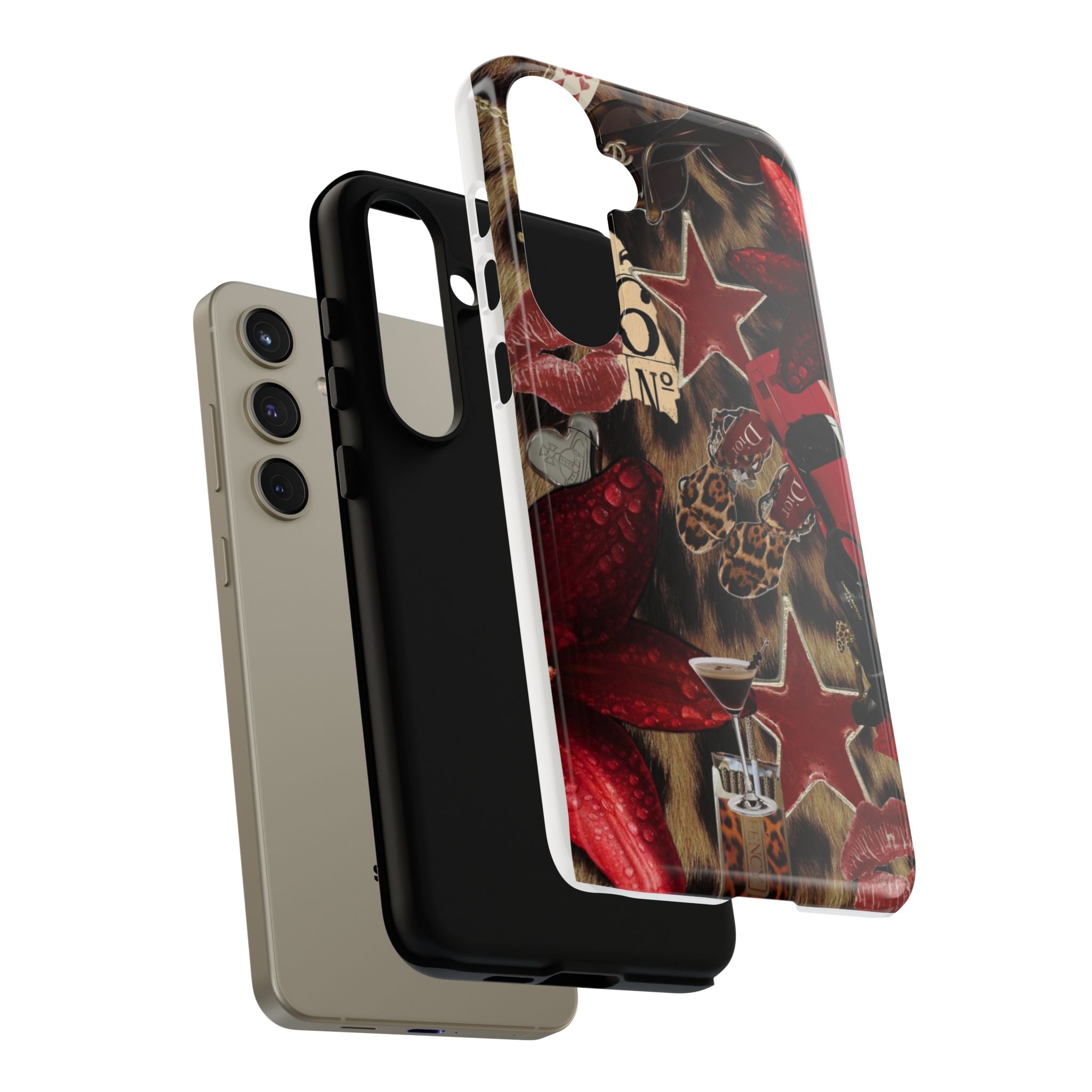 Cheetah Red Phone Case