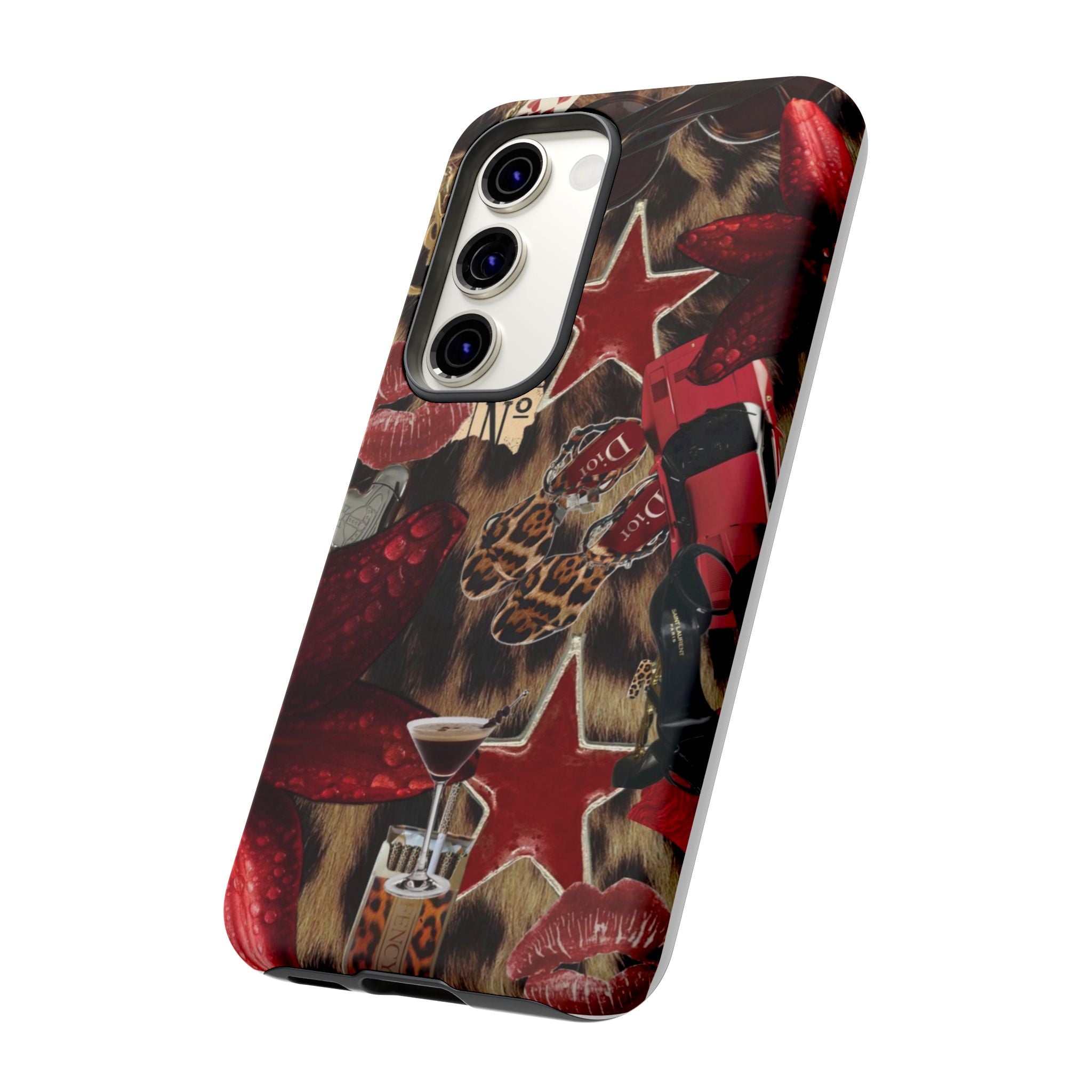 Cheetah Red Phone Case