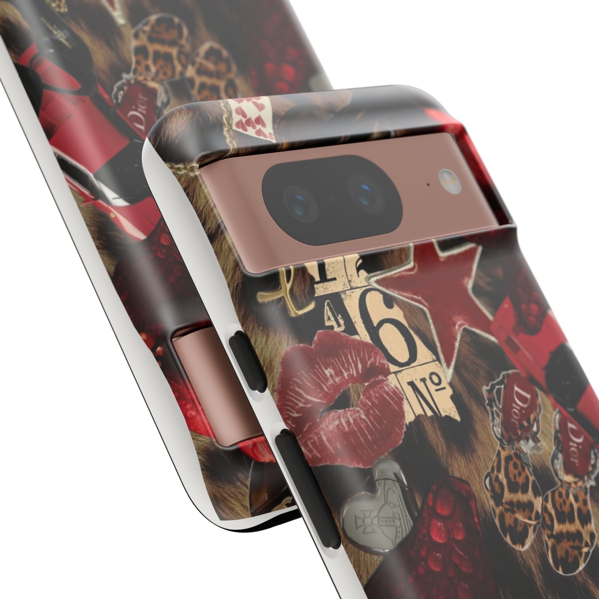 Cheetah Red Phone Case