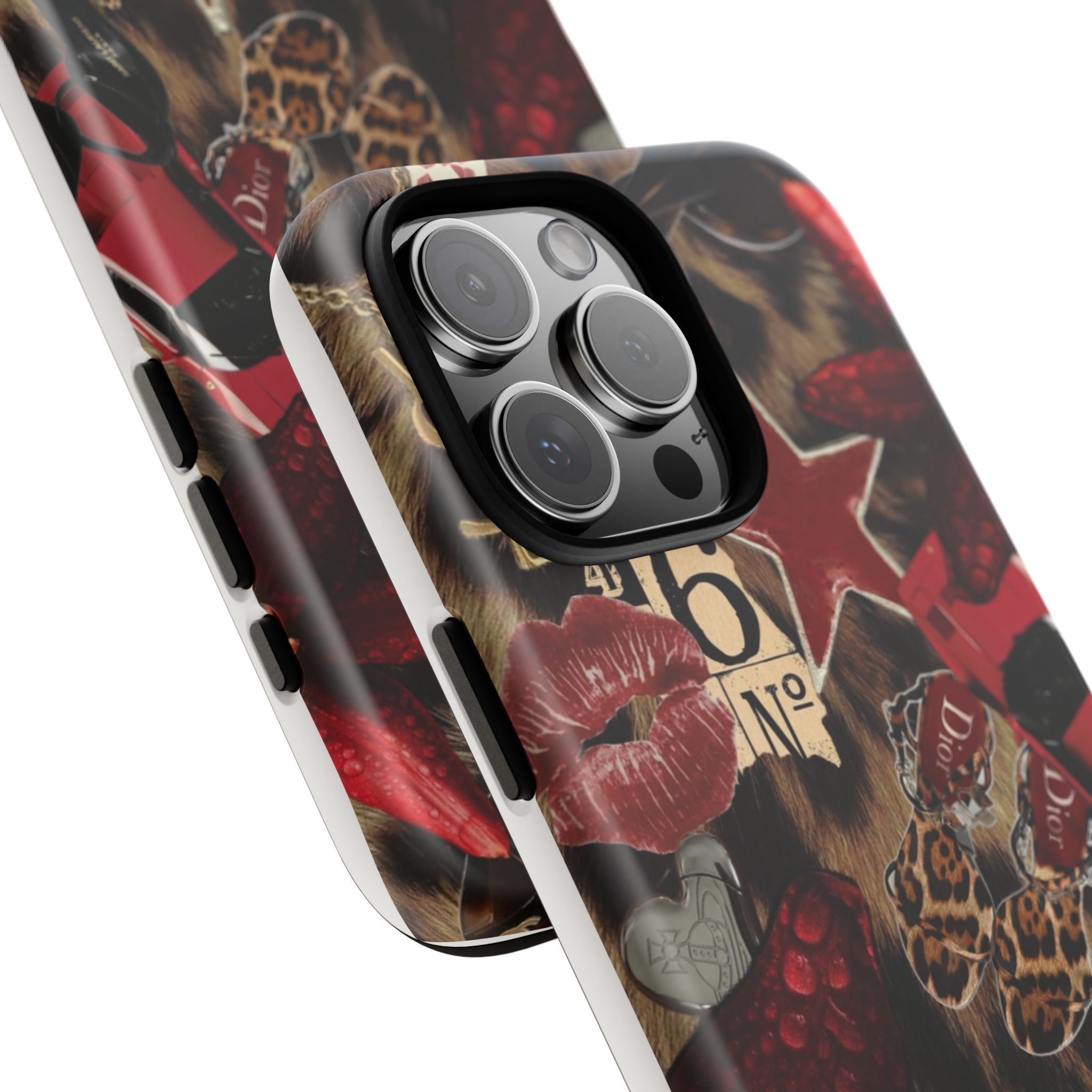 Cheetah Red Phone Case