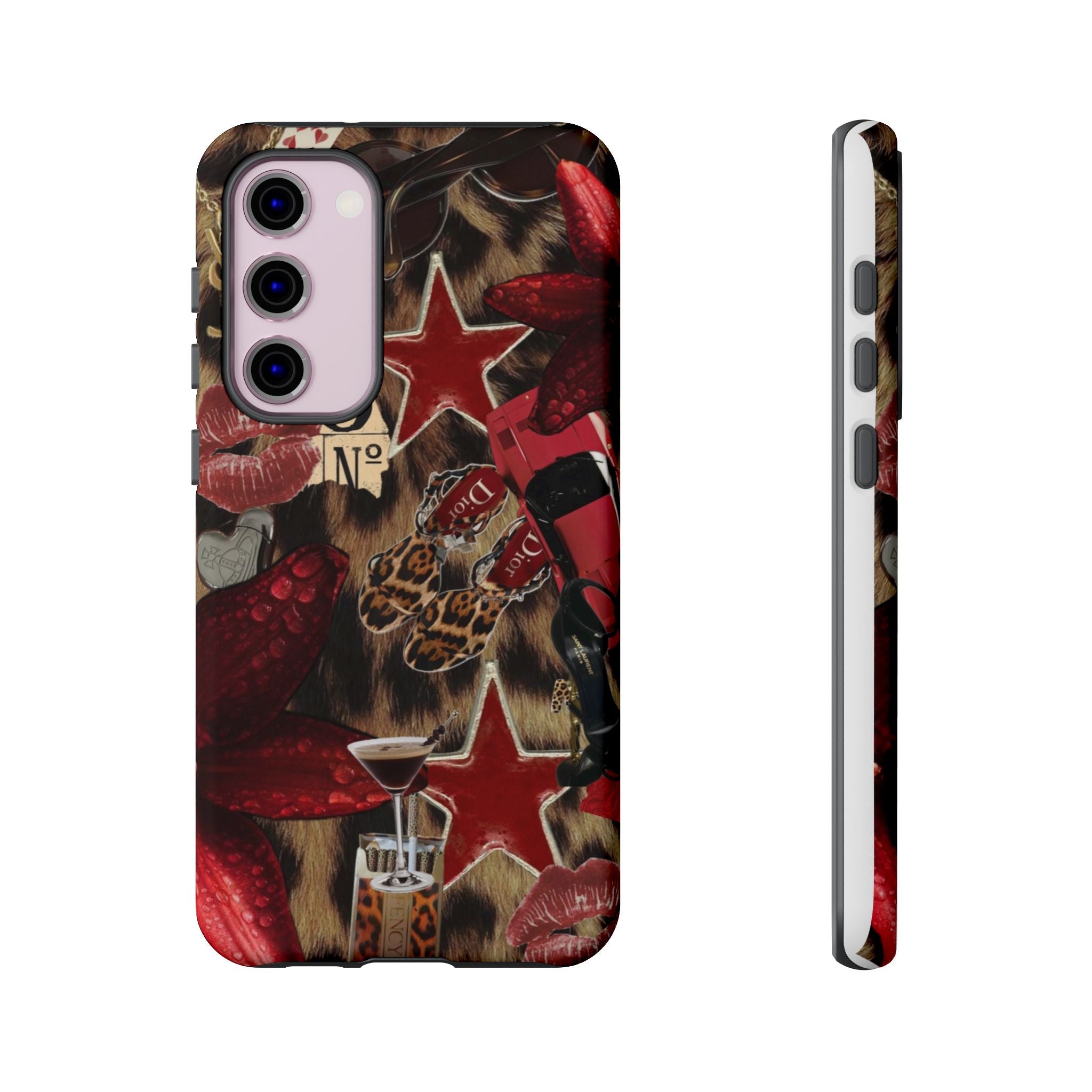 Cheetah Red Phone Case