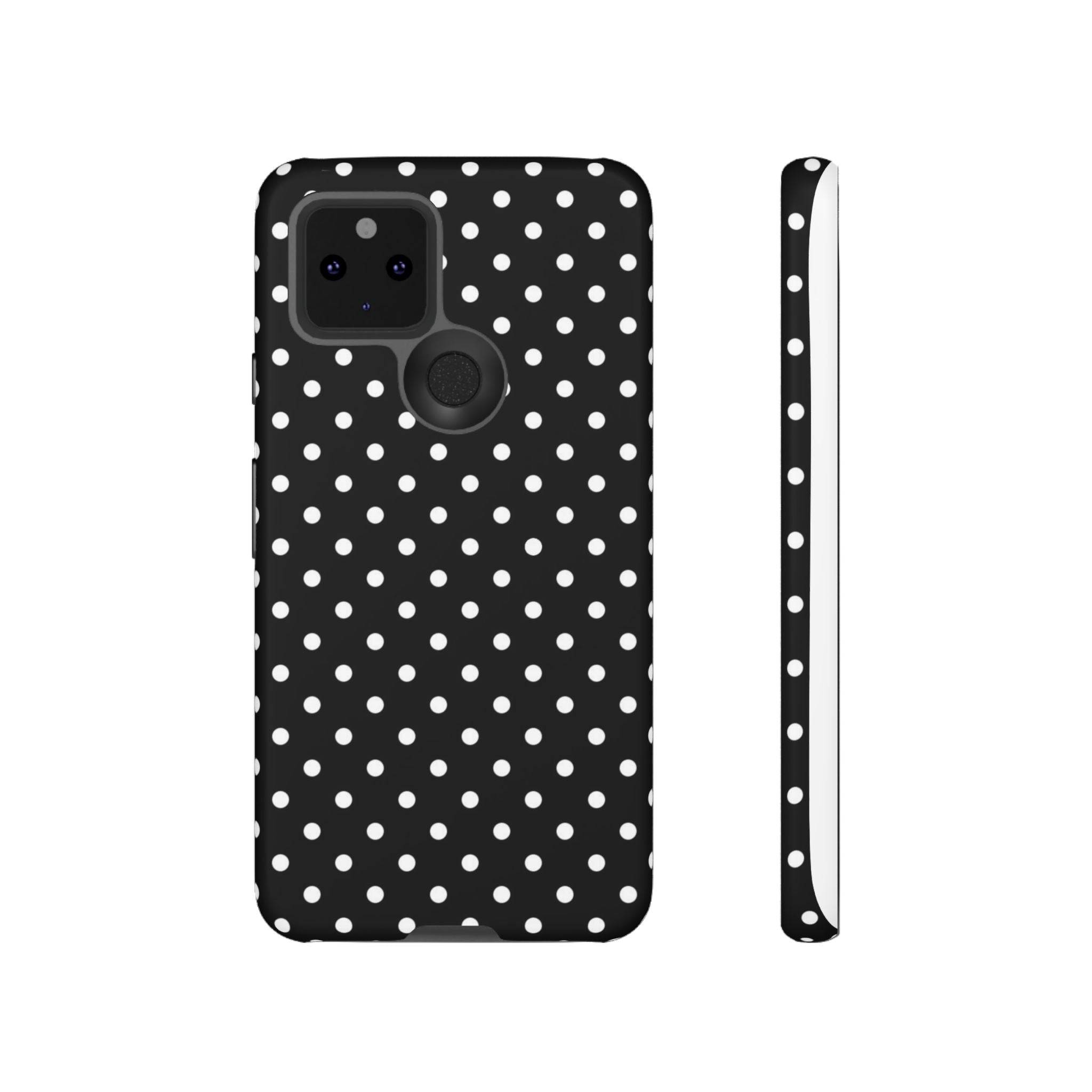 Black Polka Dot Phone Case