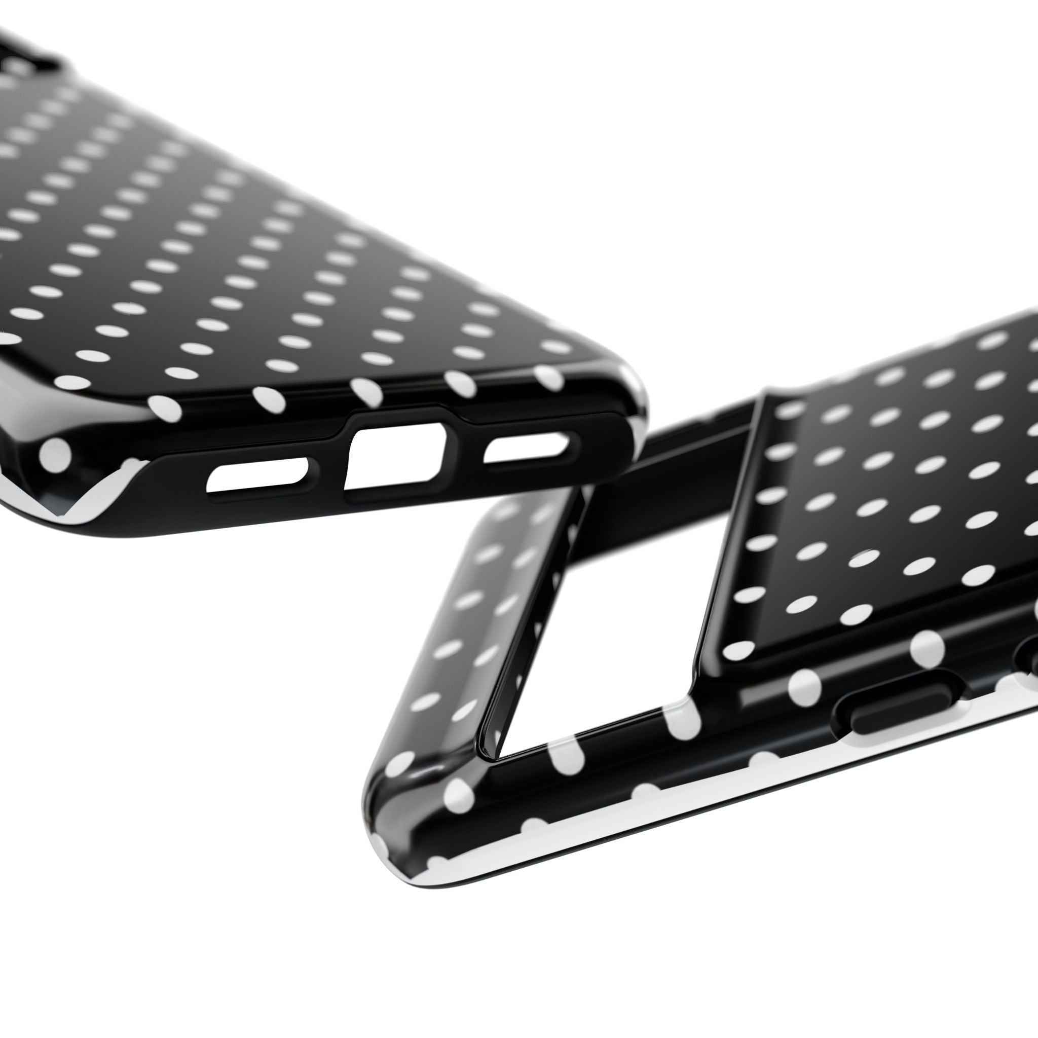Black Polka Dot Phone Case