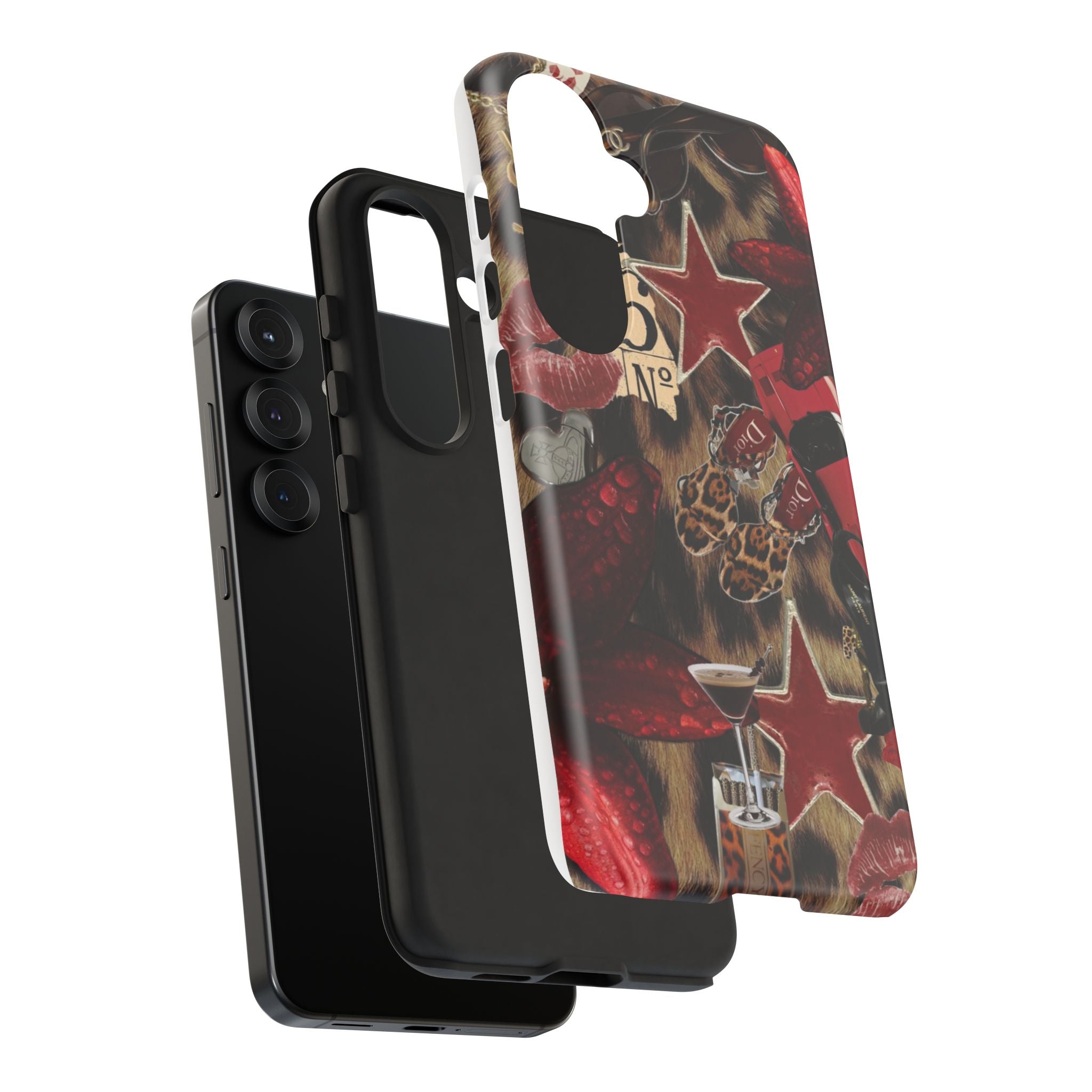 Cheetah Red Phone Case