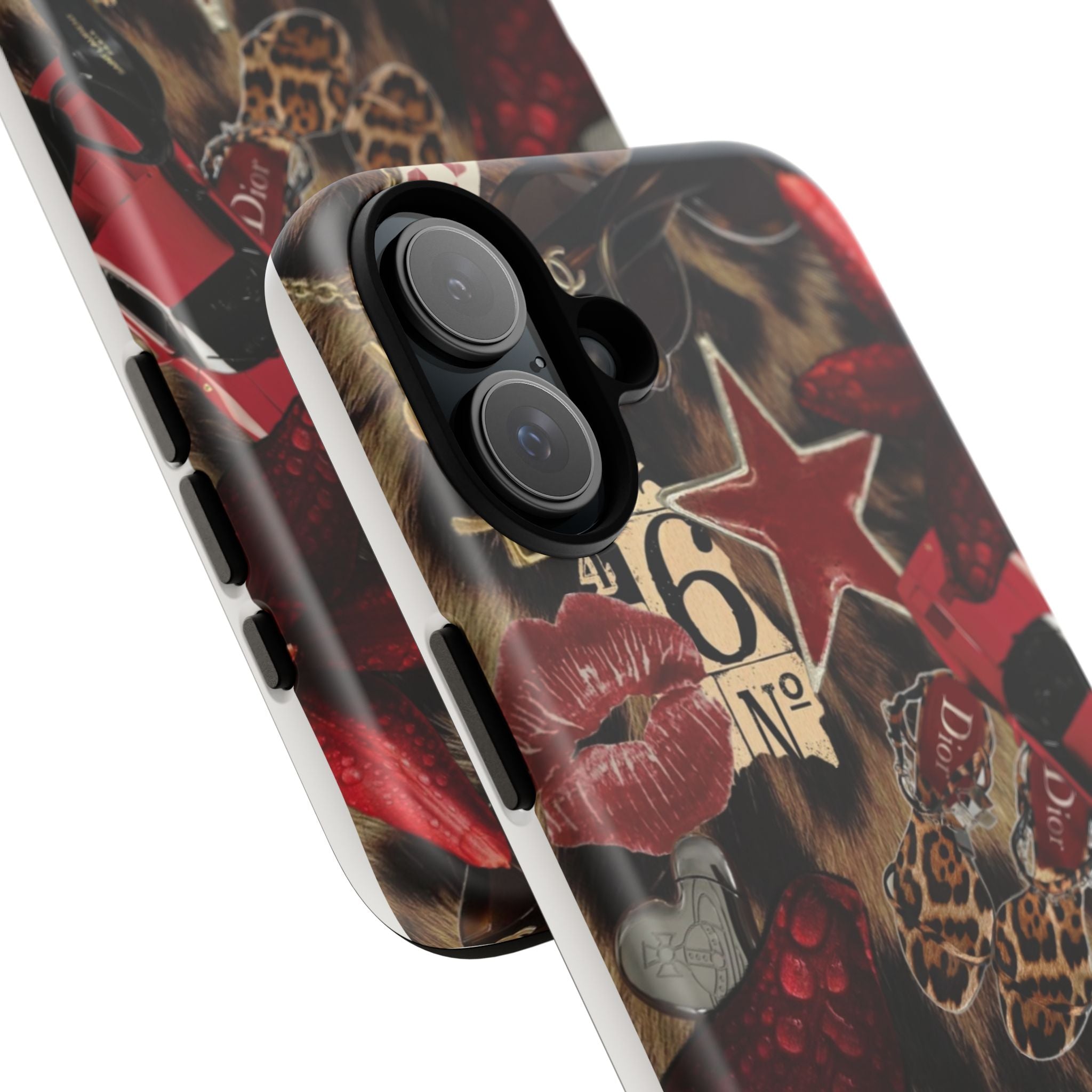 Cheetah Red Phone Case