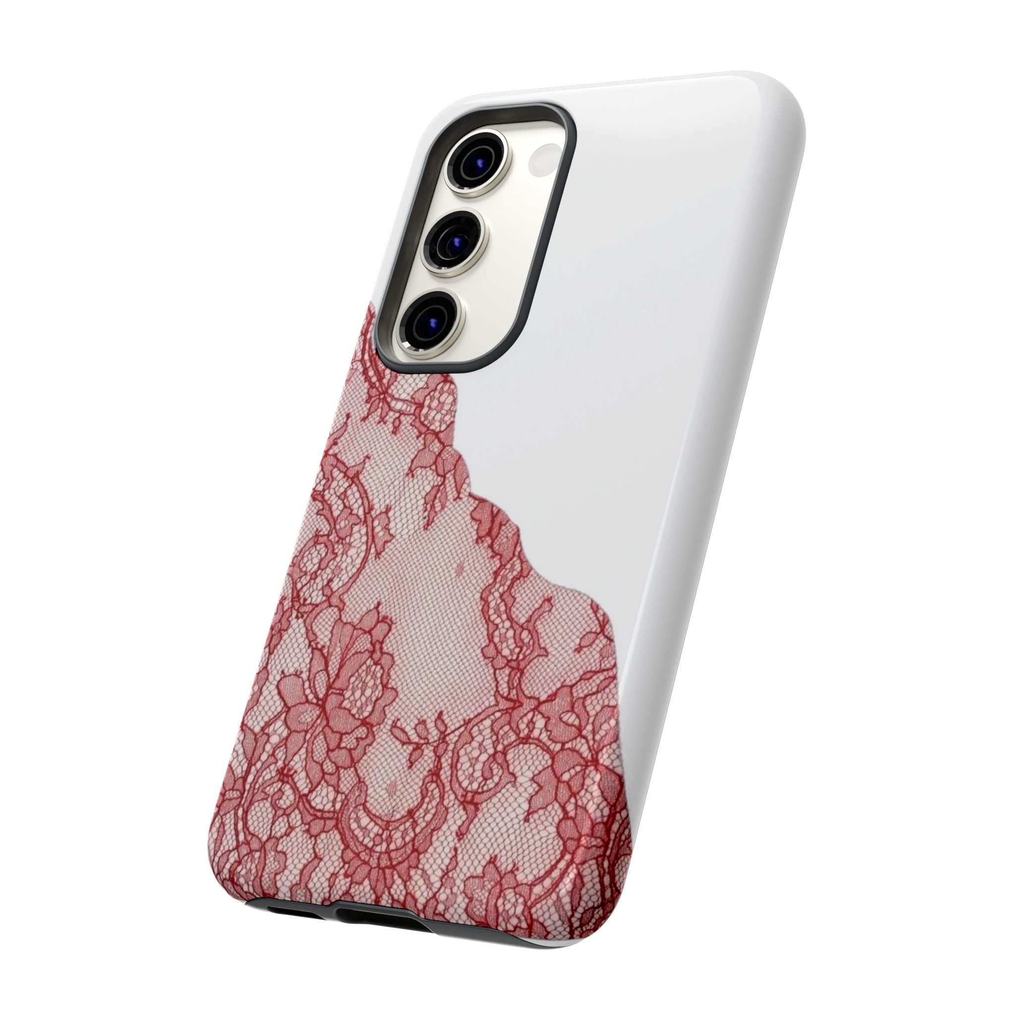 Red Lace Phone Case