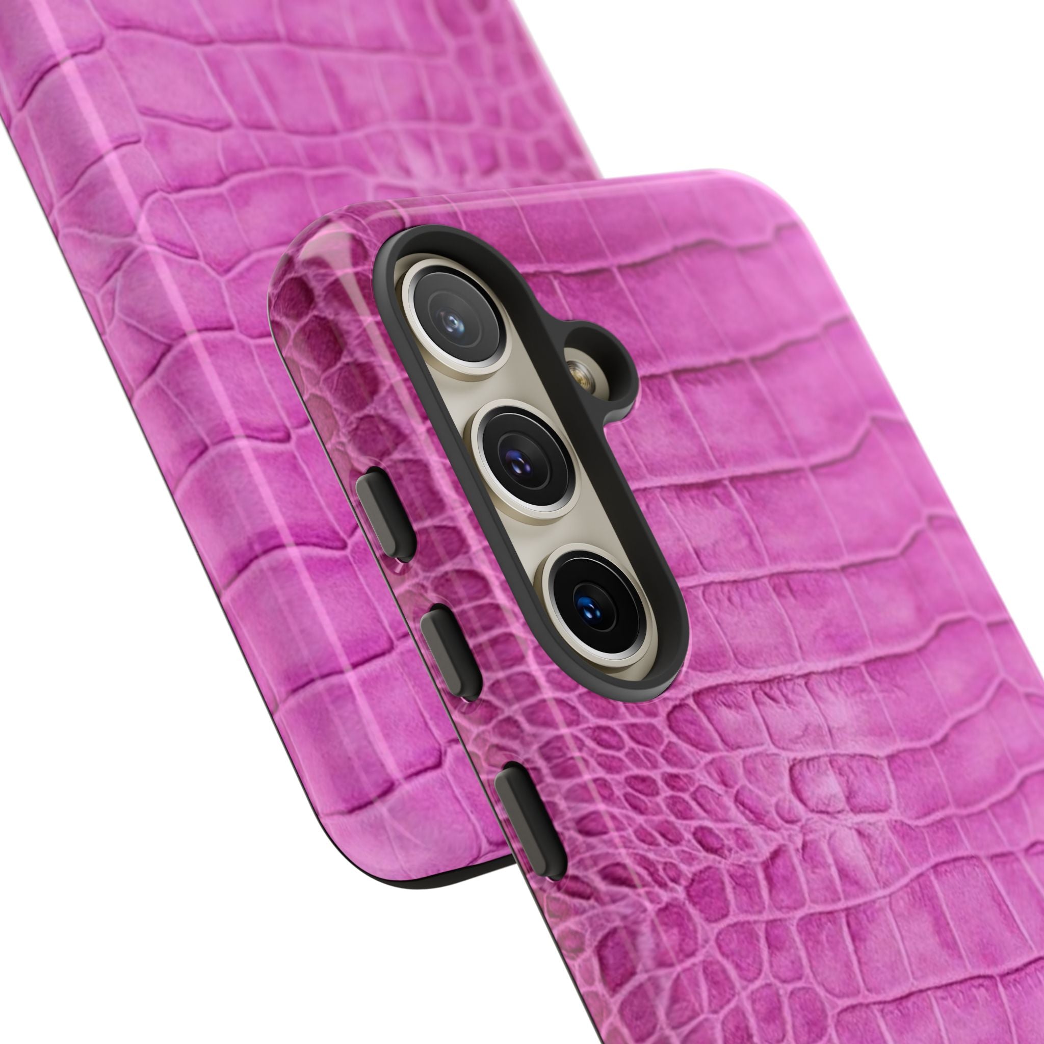 Purple Croc Phone Case