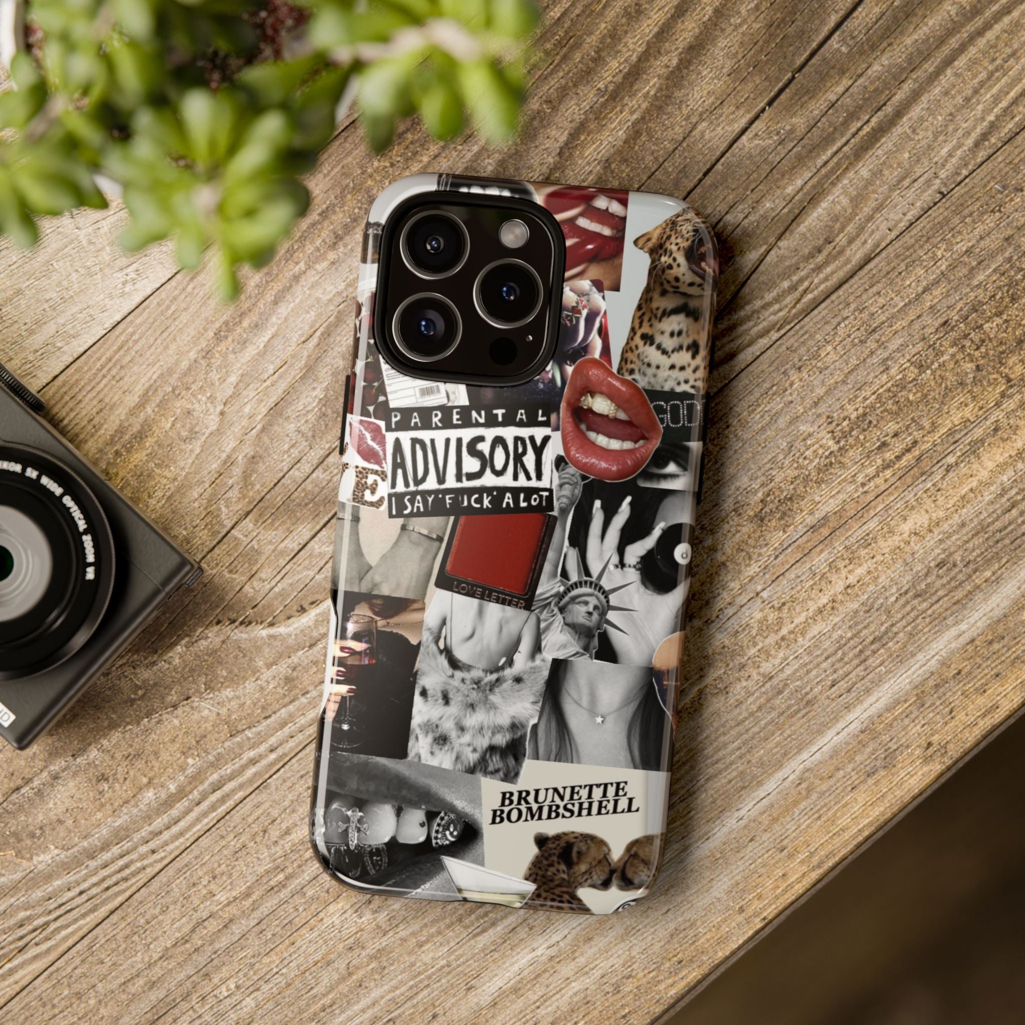 Brunette Bombshell Phone Case