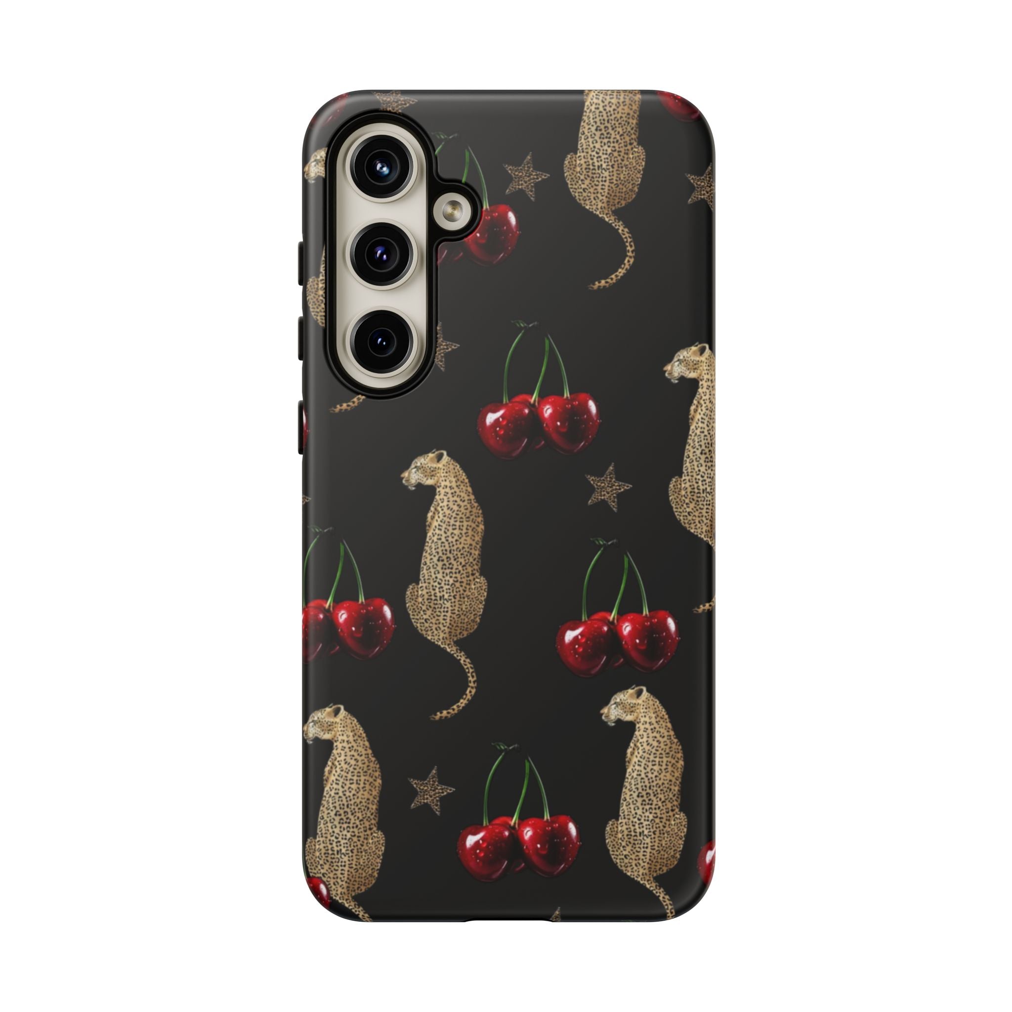 Leopards & Cherries Phone Case