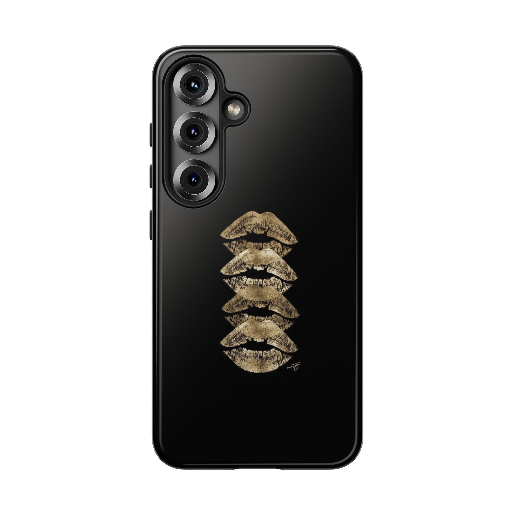 Golden Lipstick Phone Case