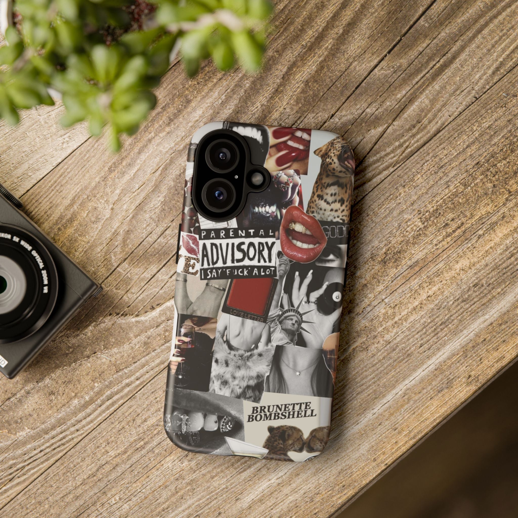 Brunette Bombshell Phone Case