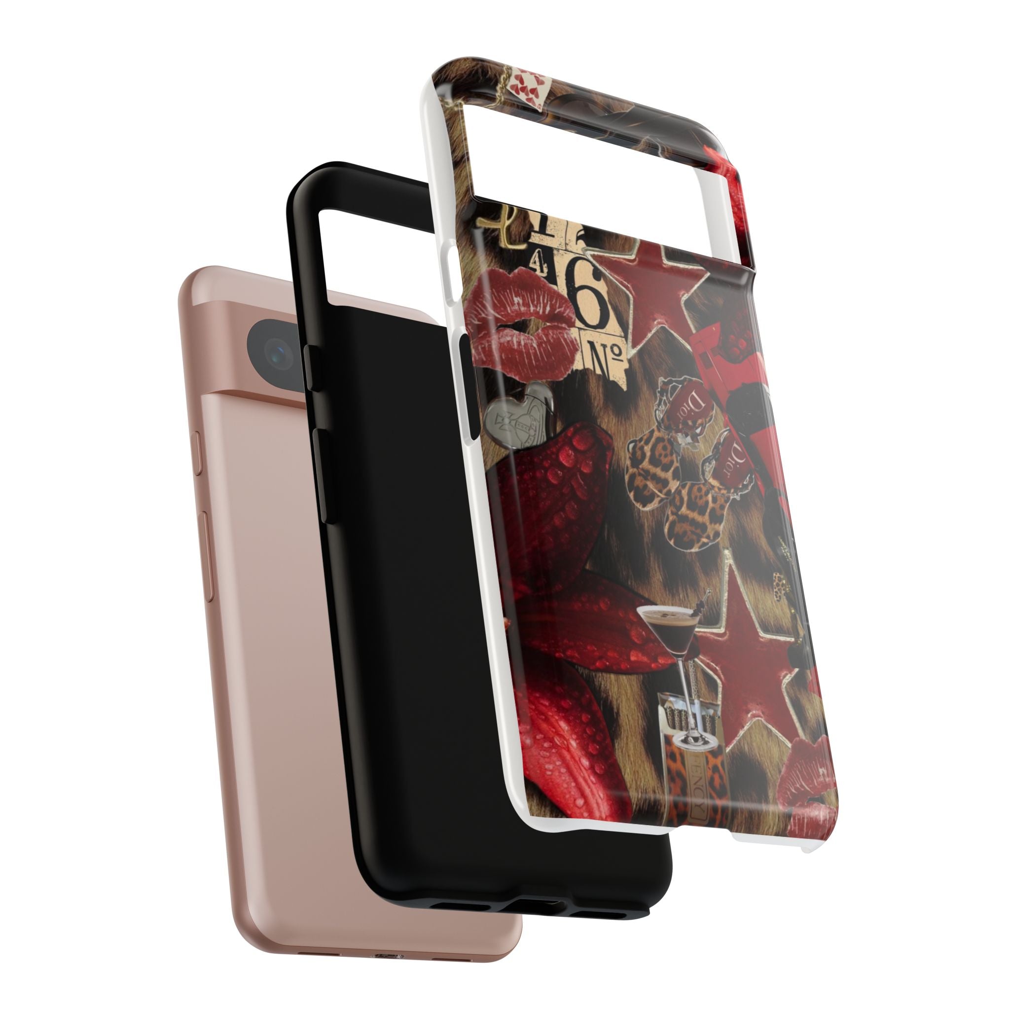 Cheetah Red Phone Case