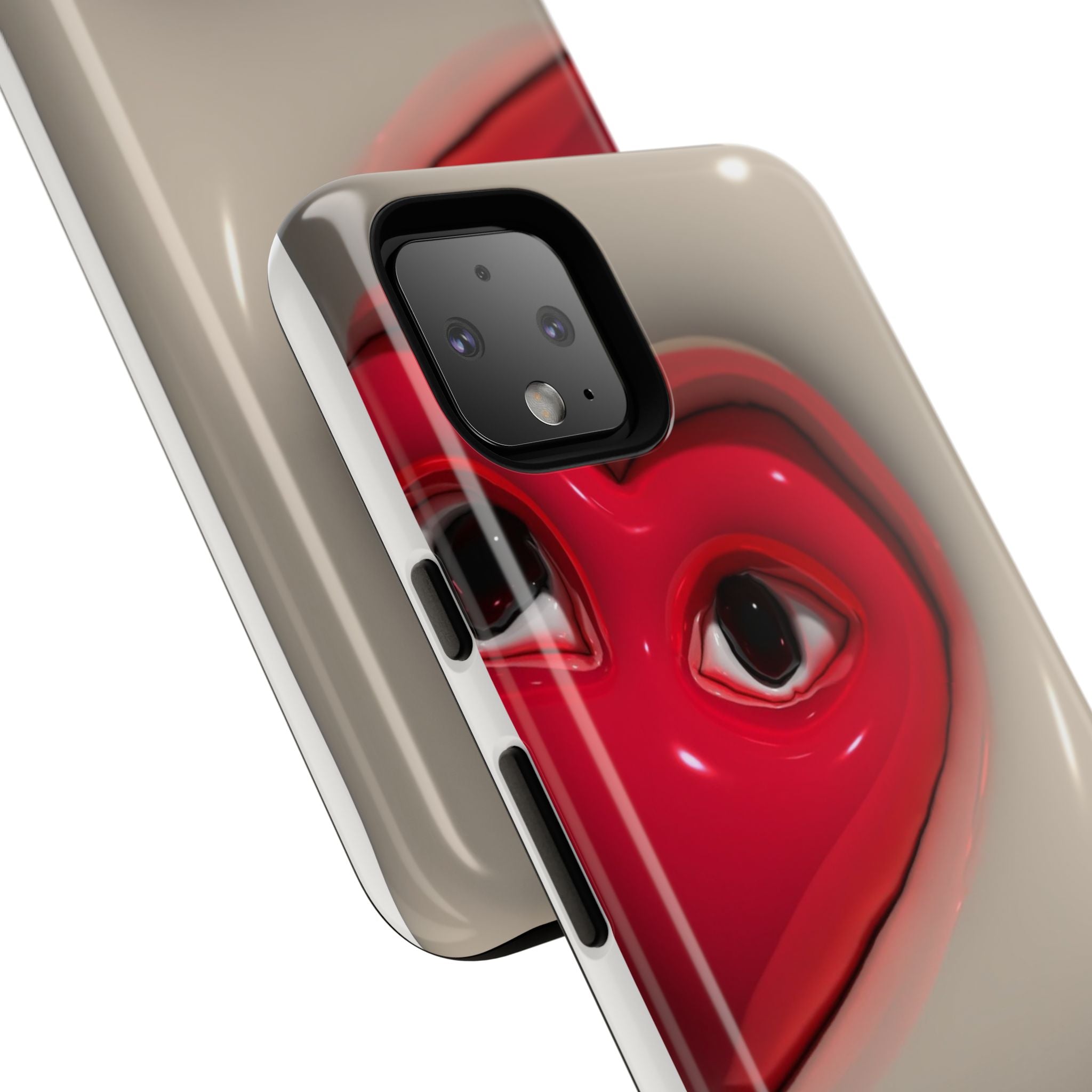 3D Hearts Phone Case