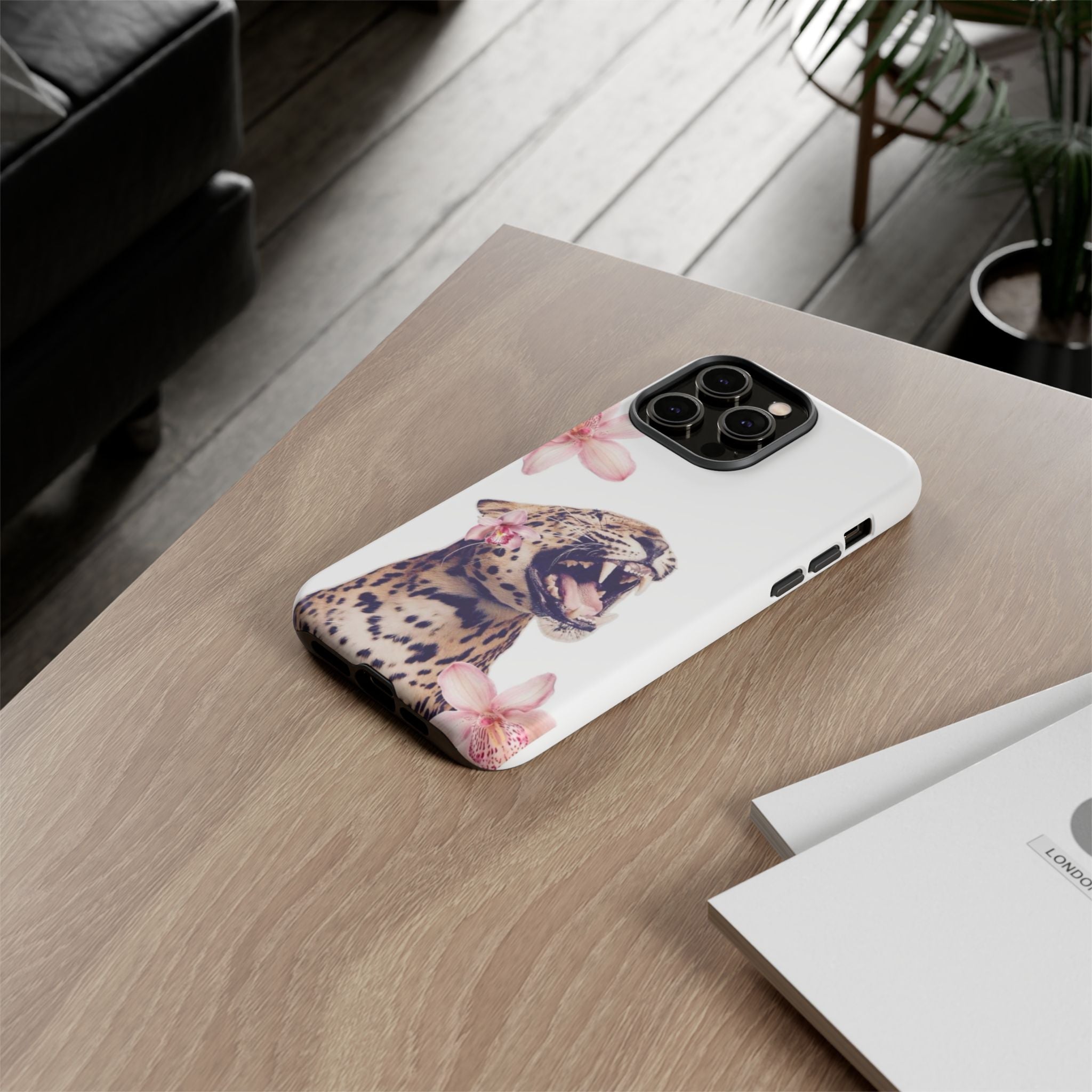 Floral Kitty Phone Case