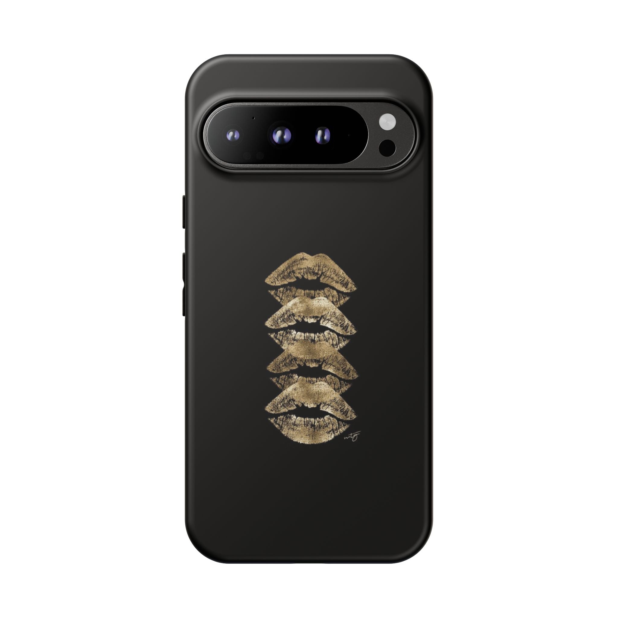 Golden Lipstick Phone Case