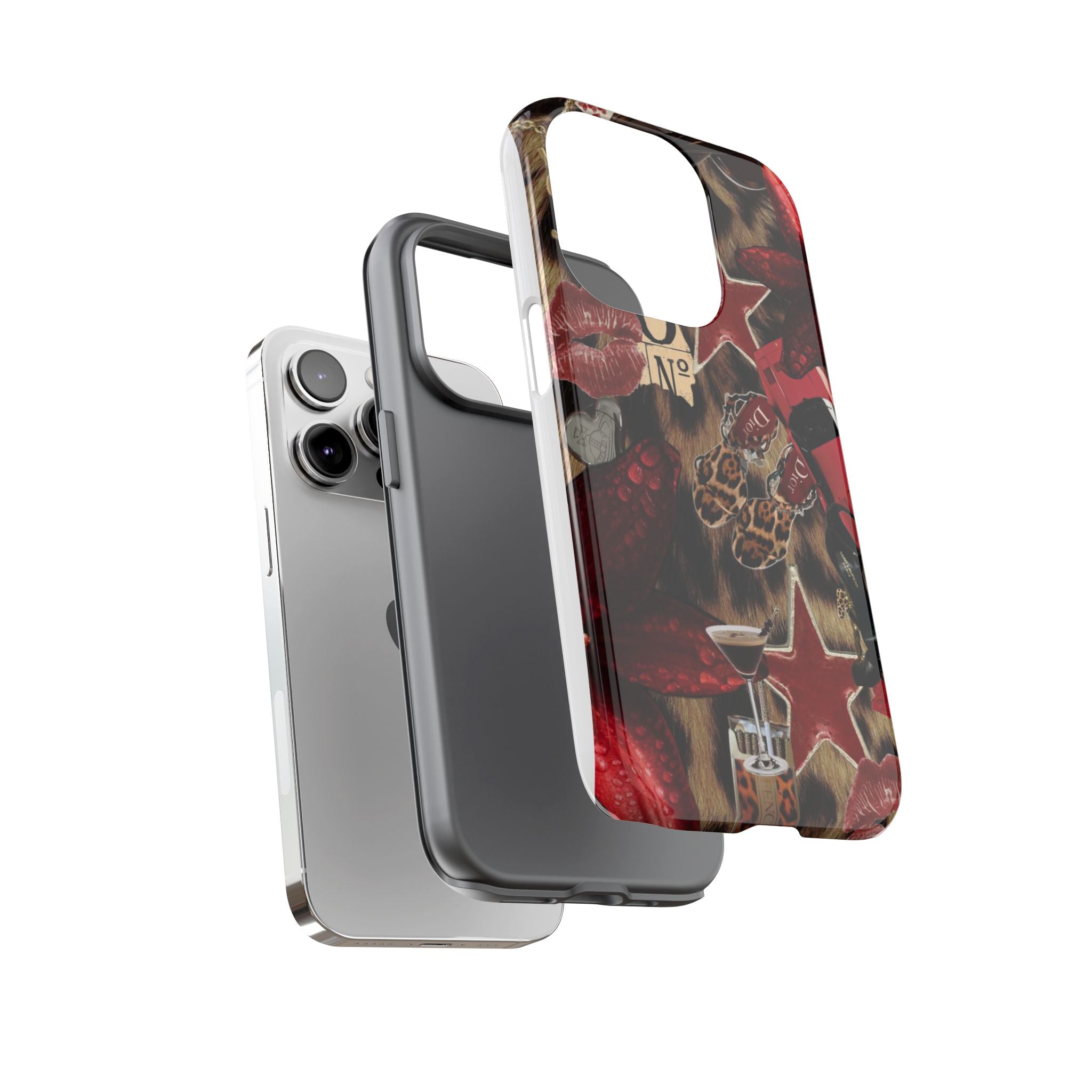Cheetah Red Phone Case
