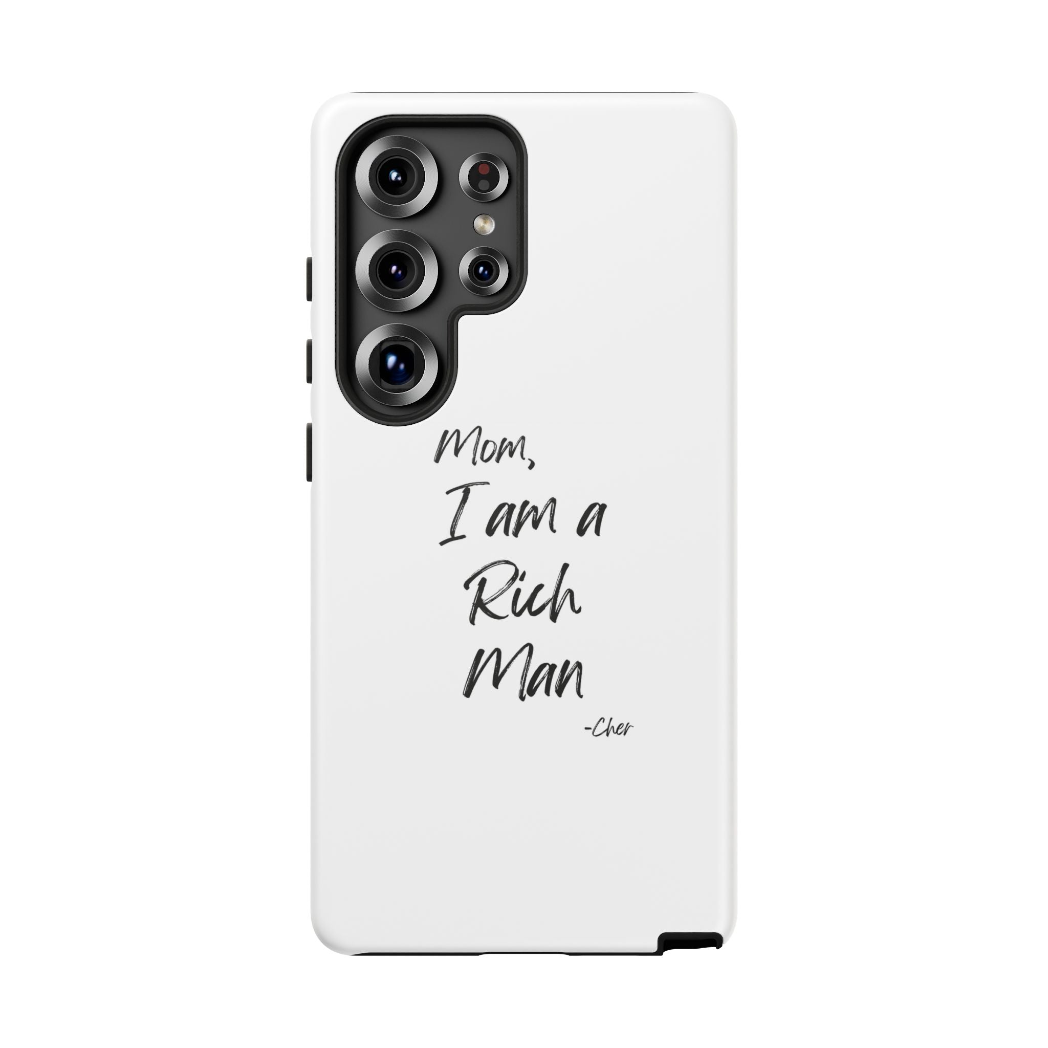 I Am a Rich Man Phone Case