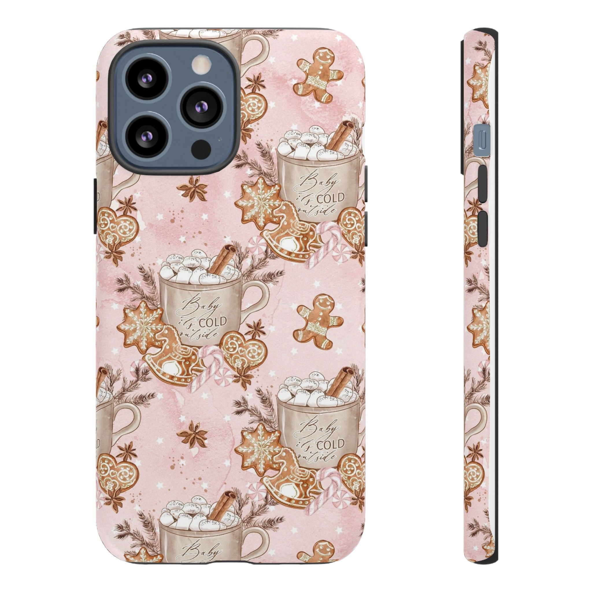 Pink Christmas Phone Case