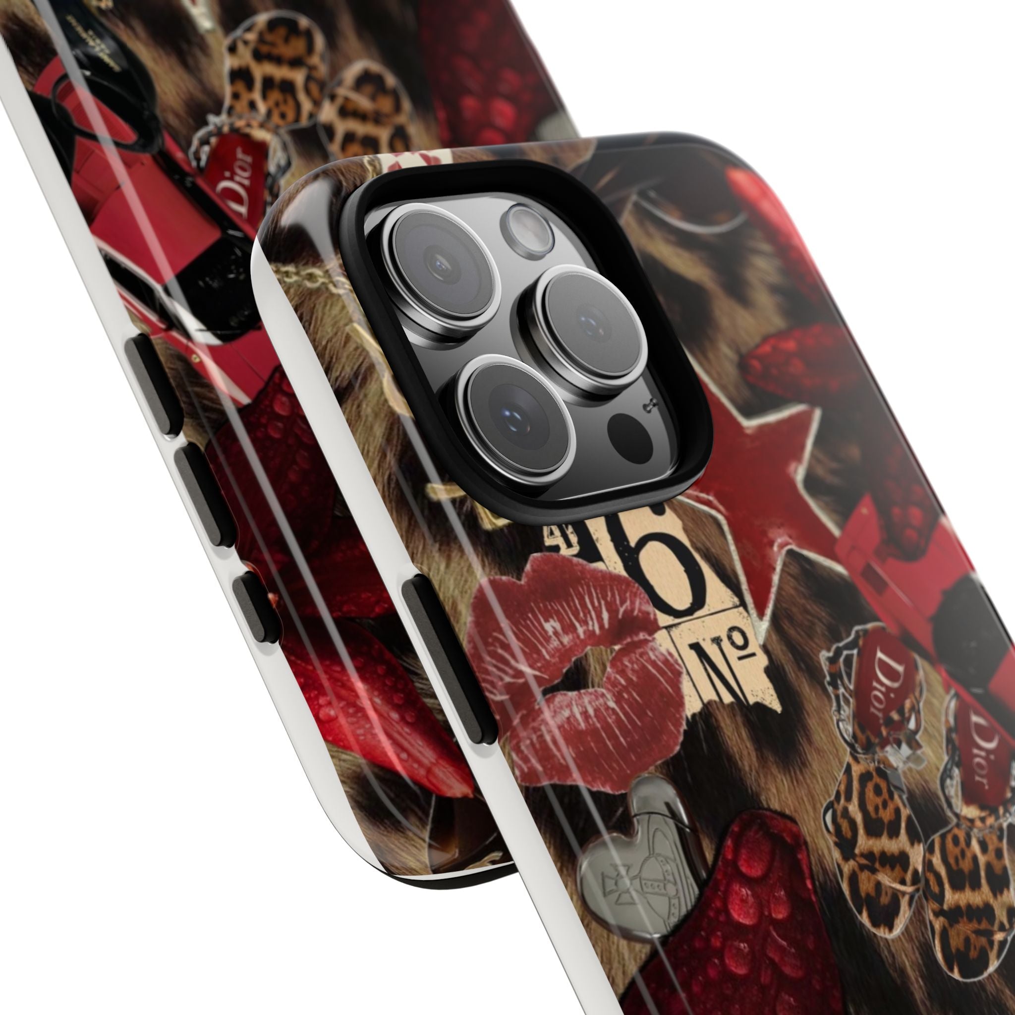 Cheetah Red Phone Case