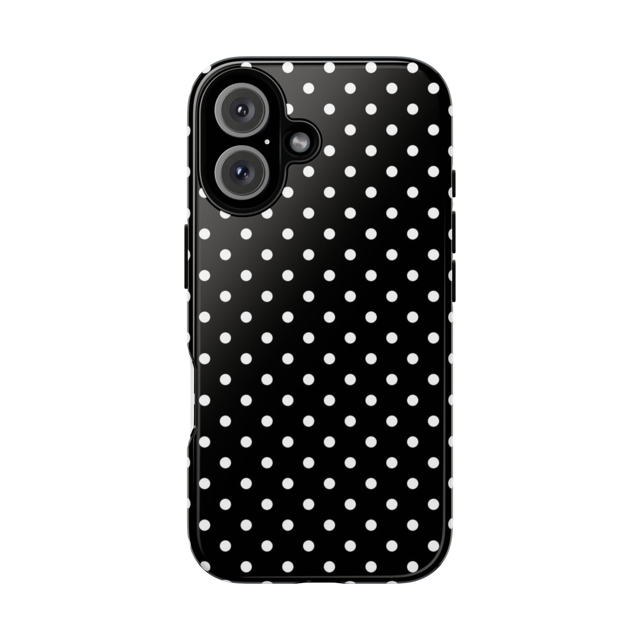 Black Polka Dot Phone Case
