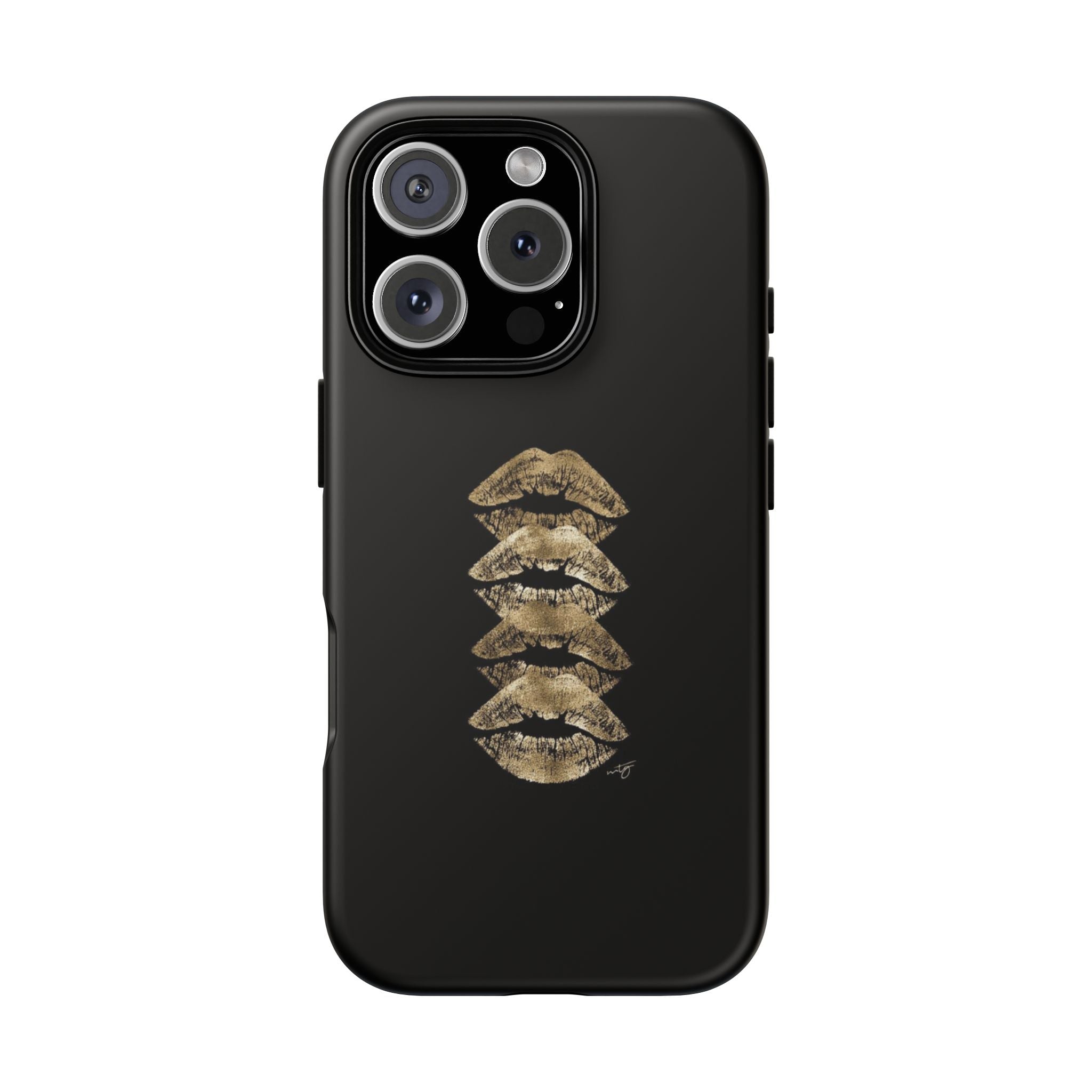 Golden Lipstick Phone Case