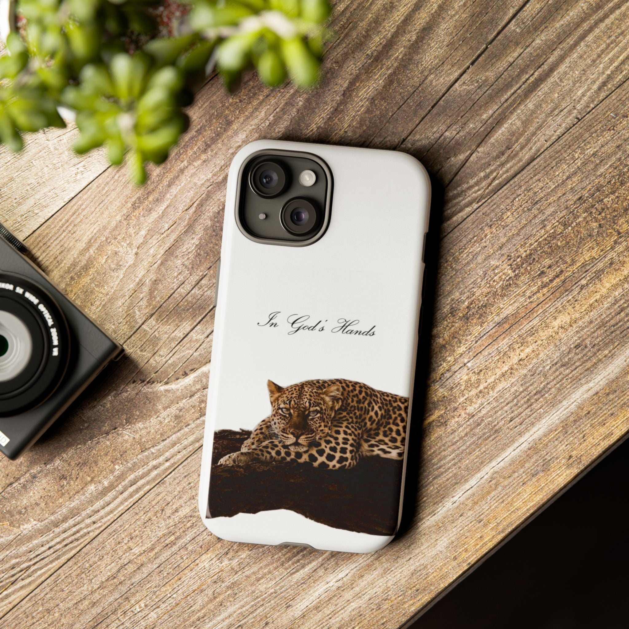 In Gods Hands Phone Case