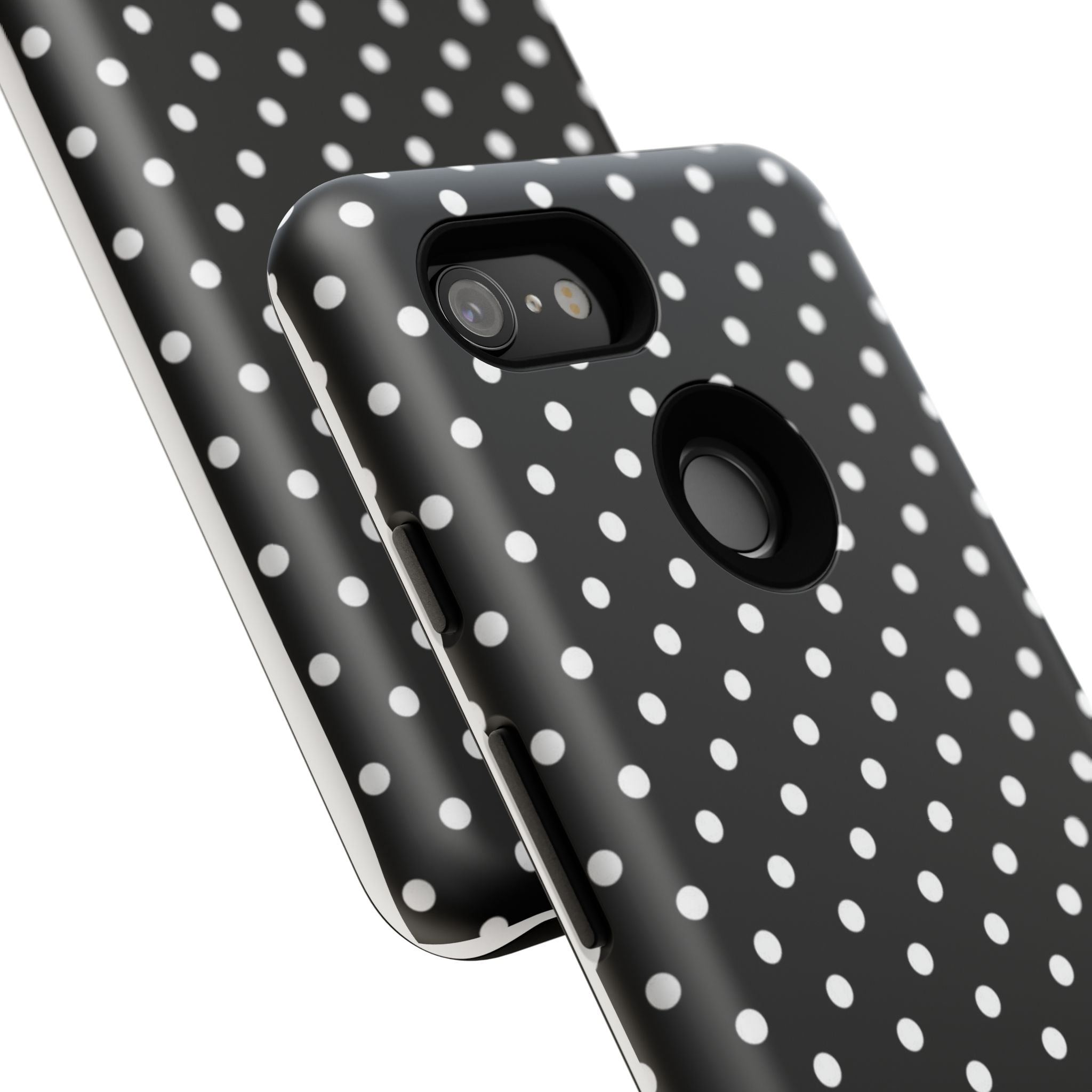 Black Polka Dot Phone Case