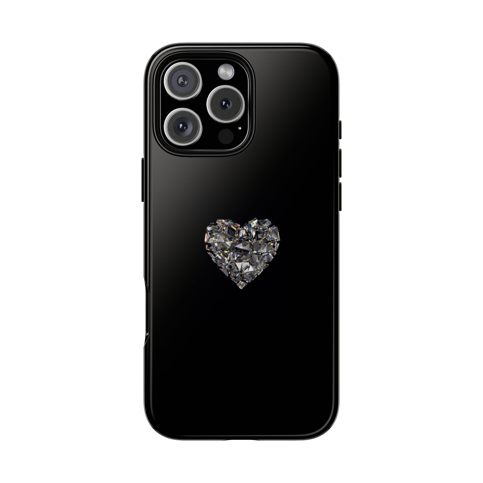 Crystal Heart Phone Case