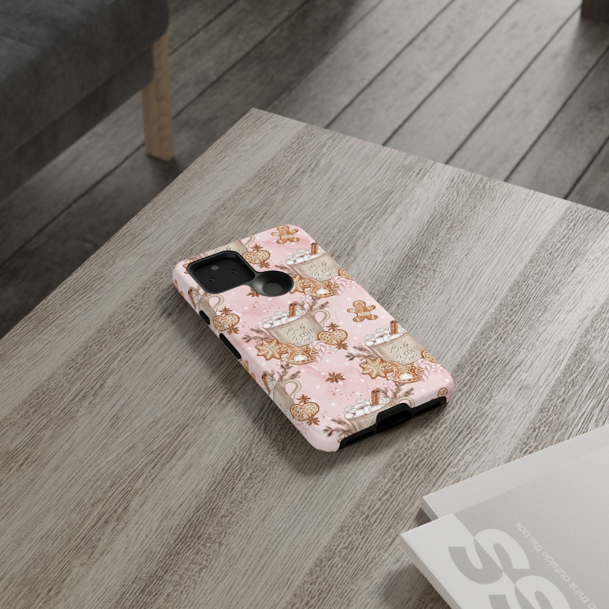 Pink Christmas Phone Case