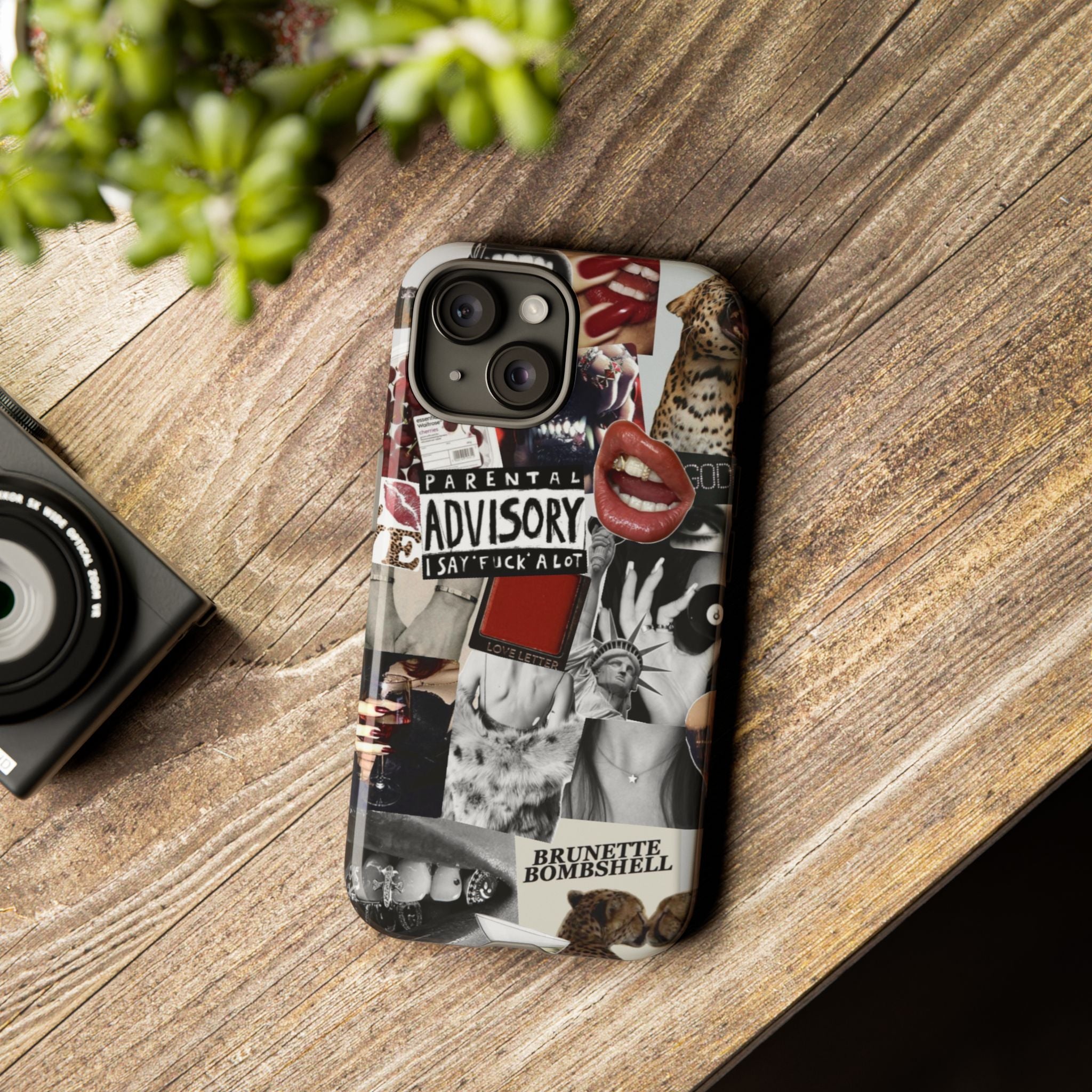 Brunette Bombshell Phone Case