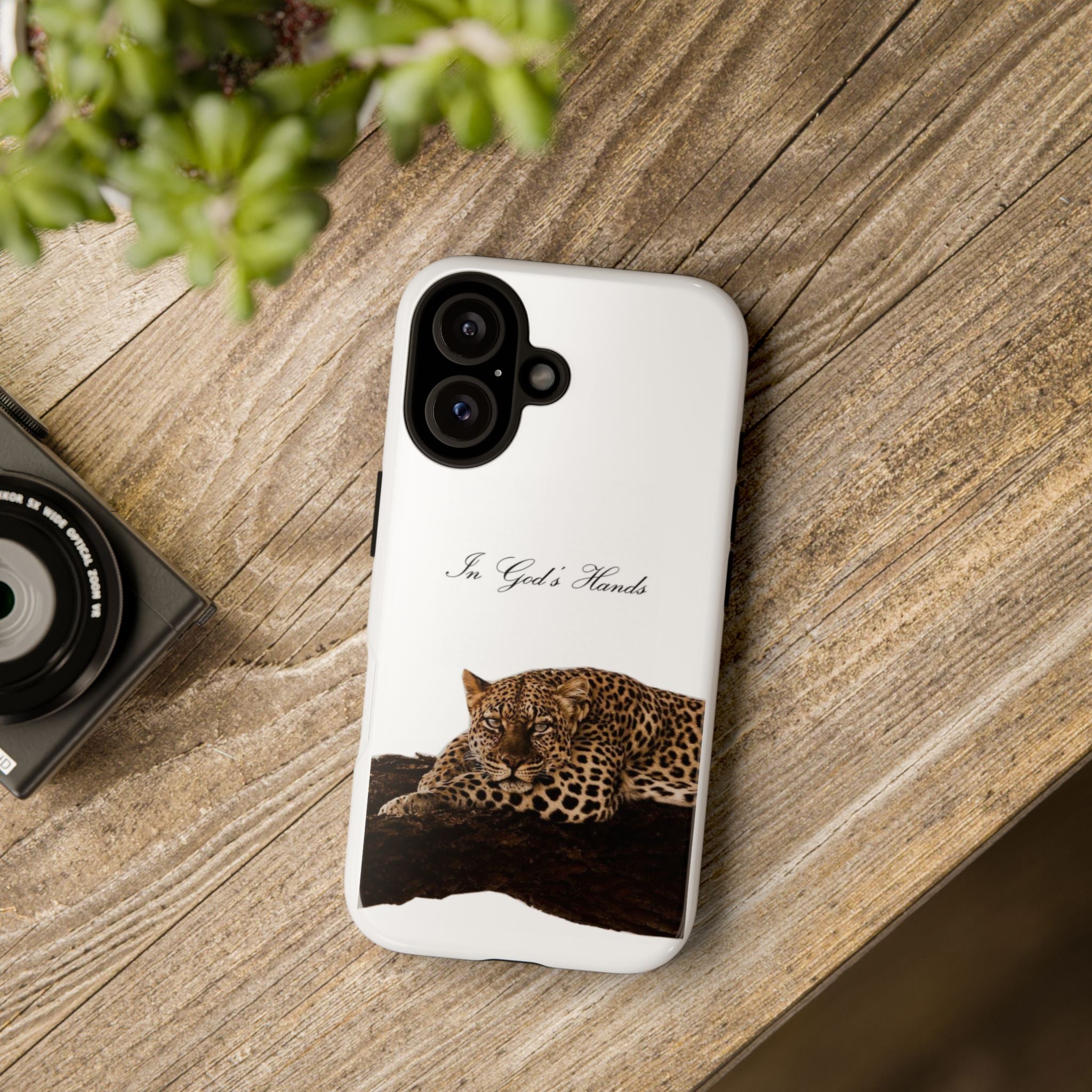 In Gods Hands Phone Case