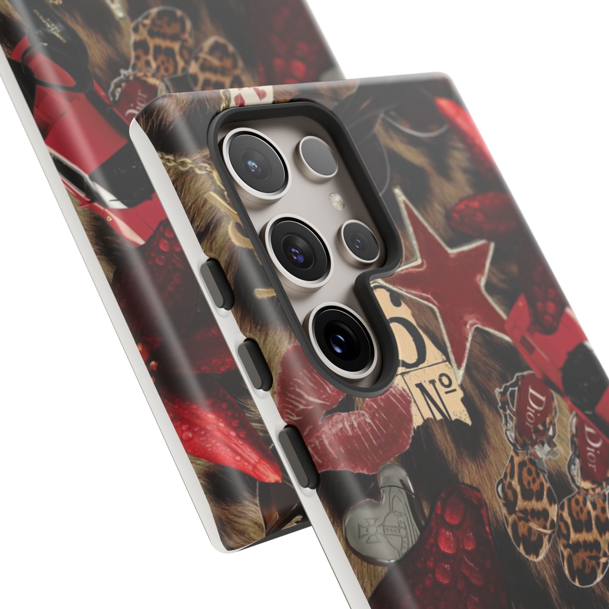 Cheetah Red Phone Case