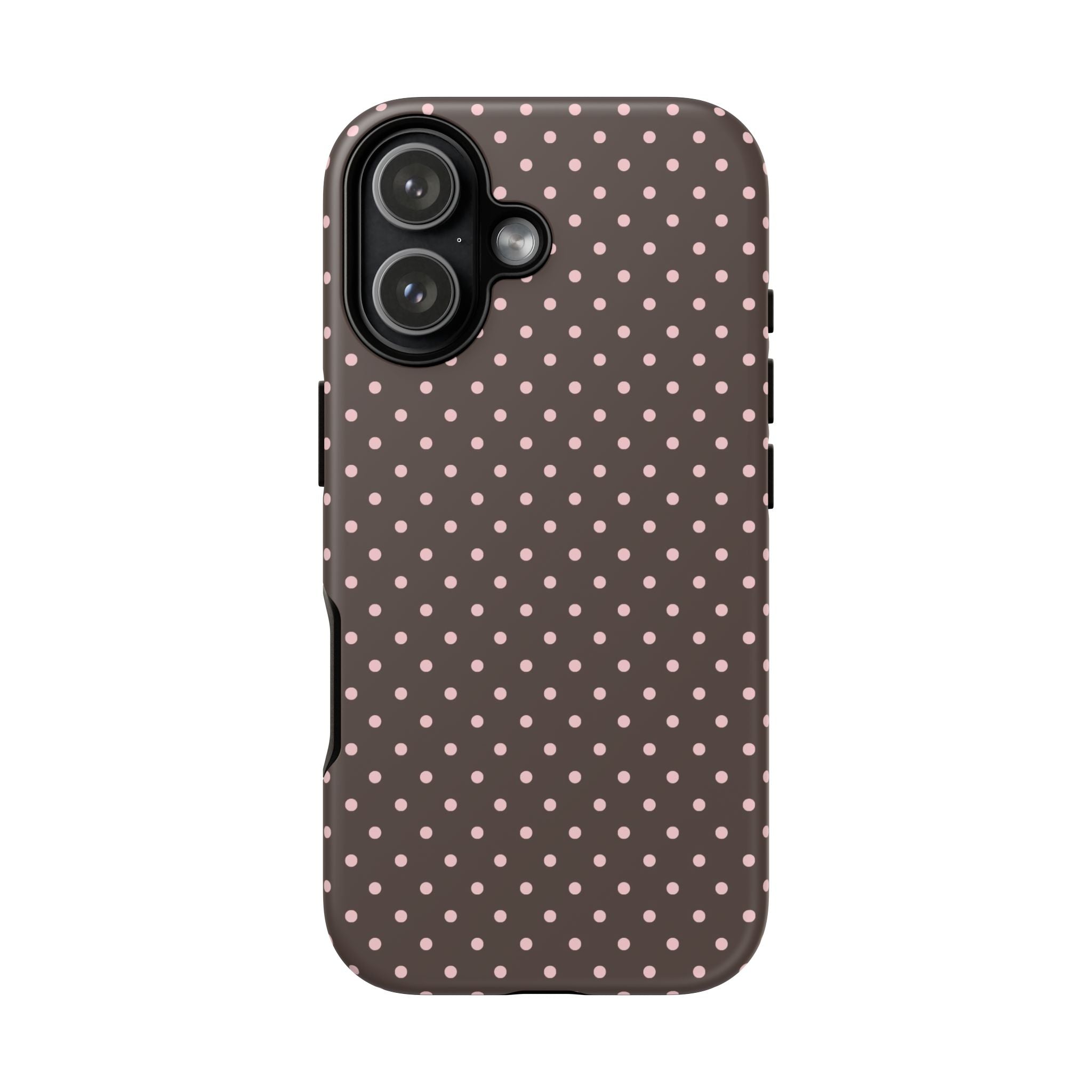 Brown Polka Phone Case