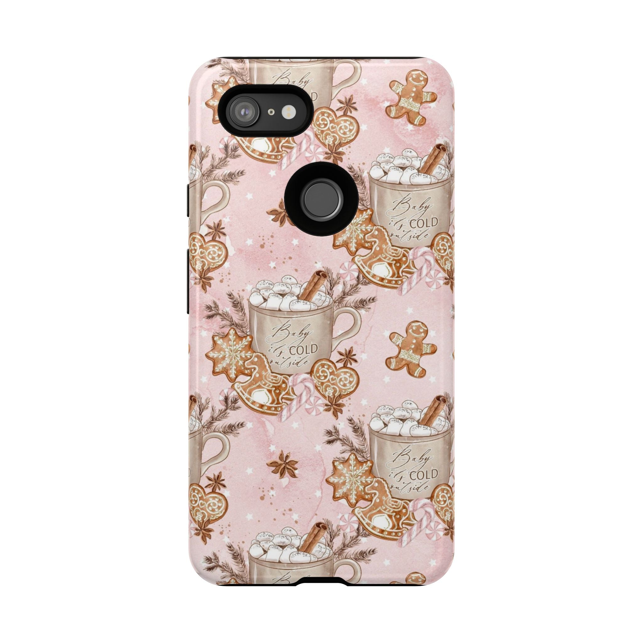 Pink Christmas Phone Case